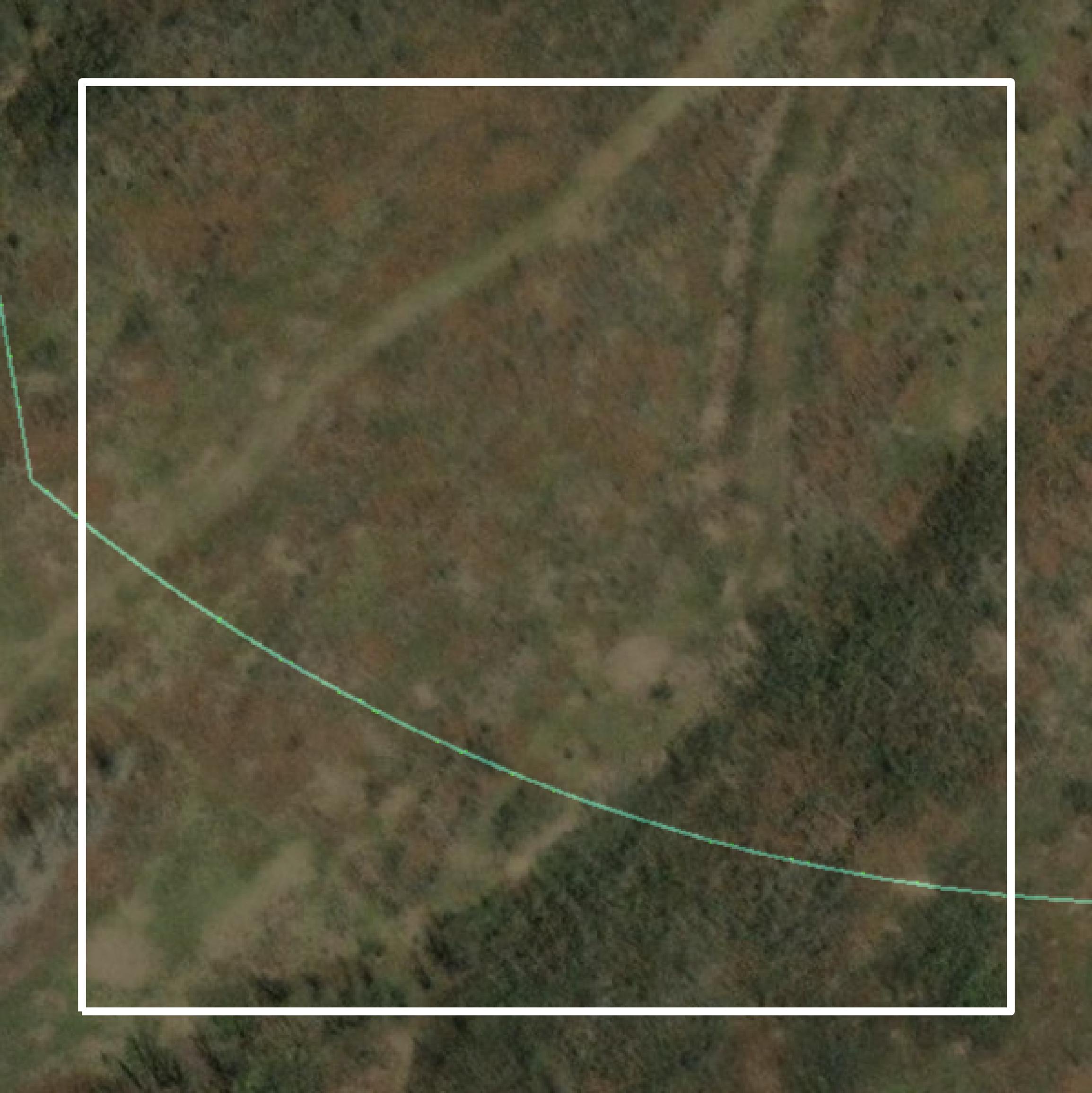 This image shows parcel and building data in McCurtain County created using GIS data in Equator.