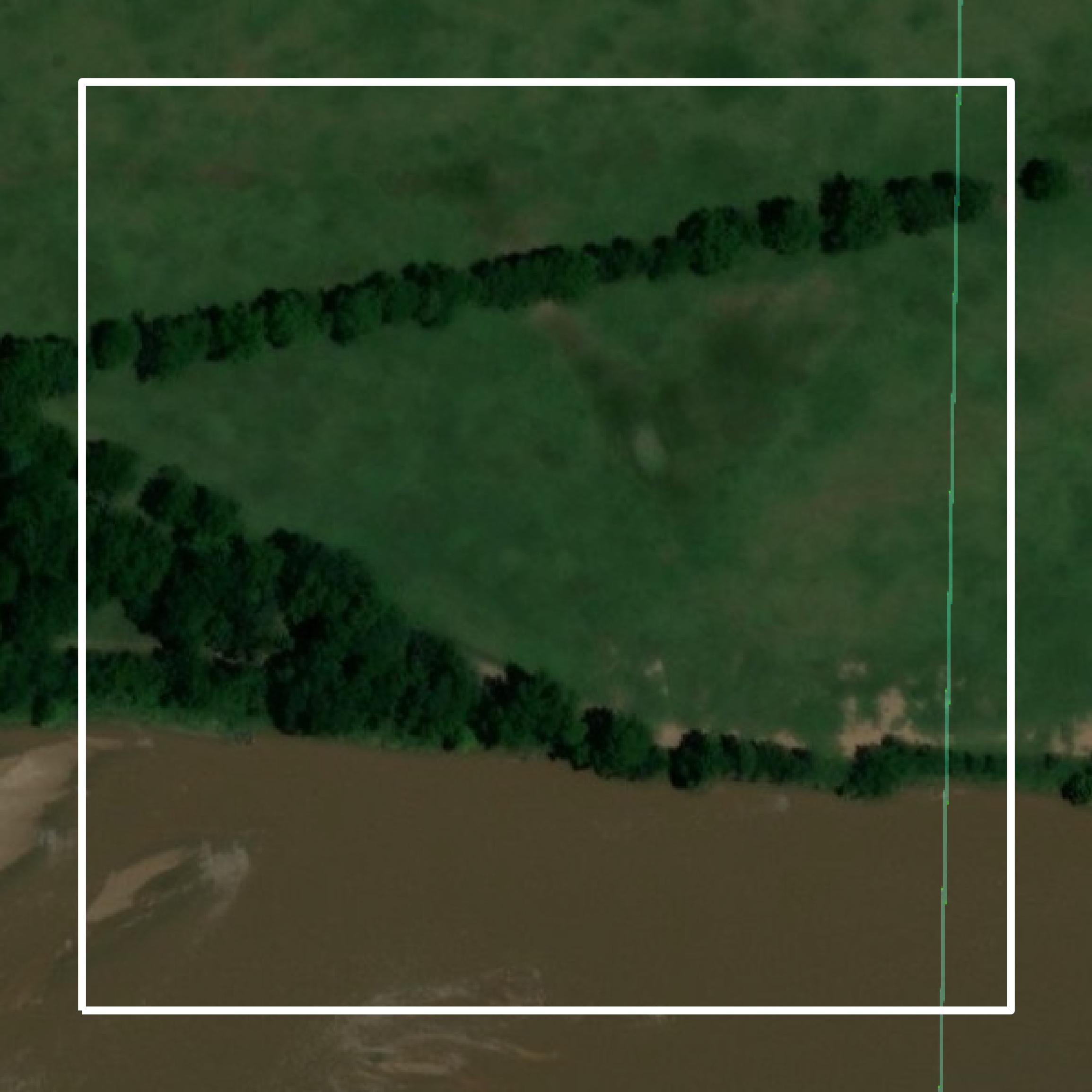 This image shows parcel and building data in Noble County created using GIS data in Equator.