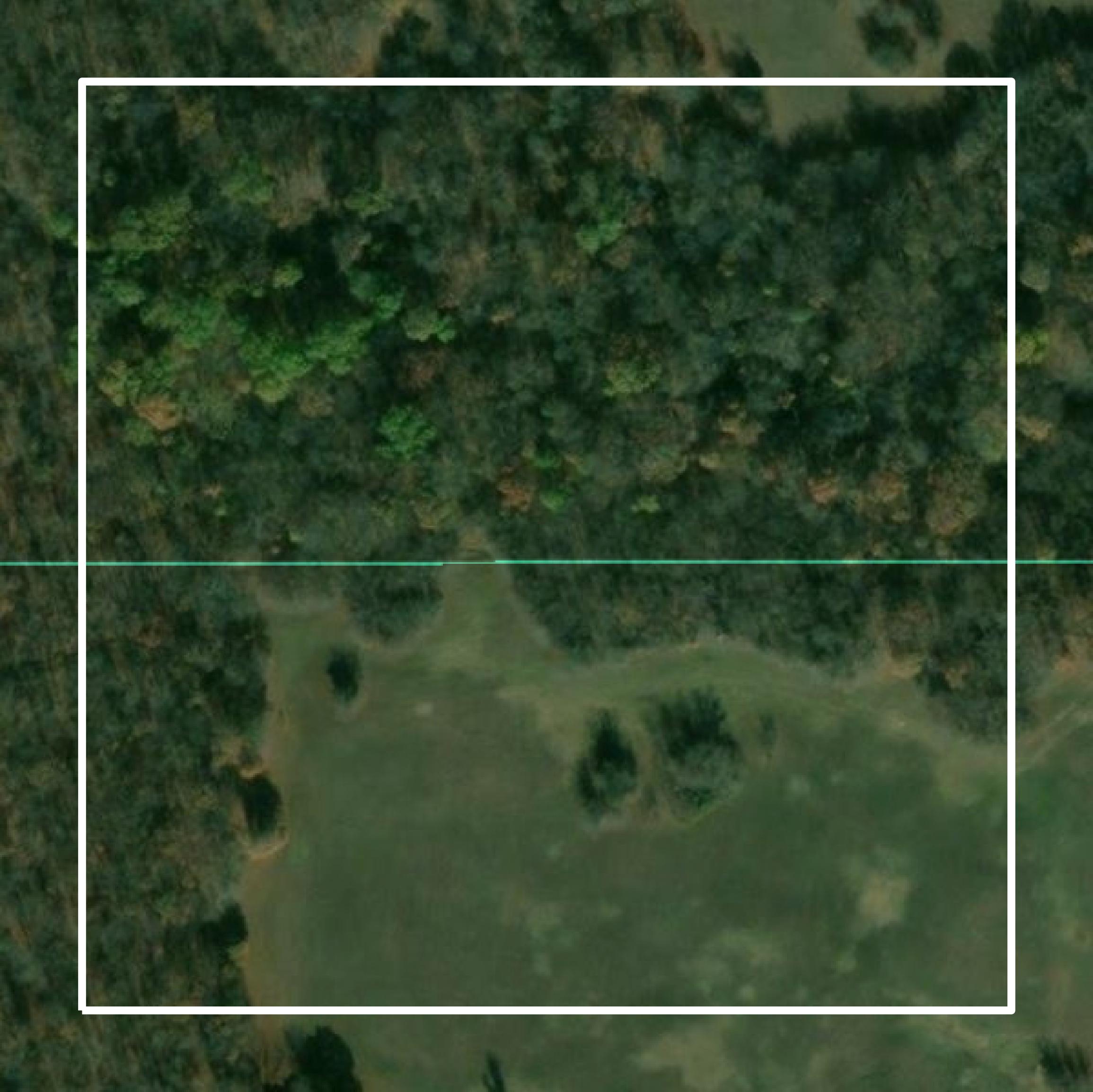This image shows parcel and building data in Okmulgee County created using GIS data in Equator.