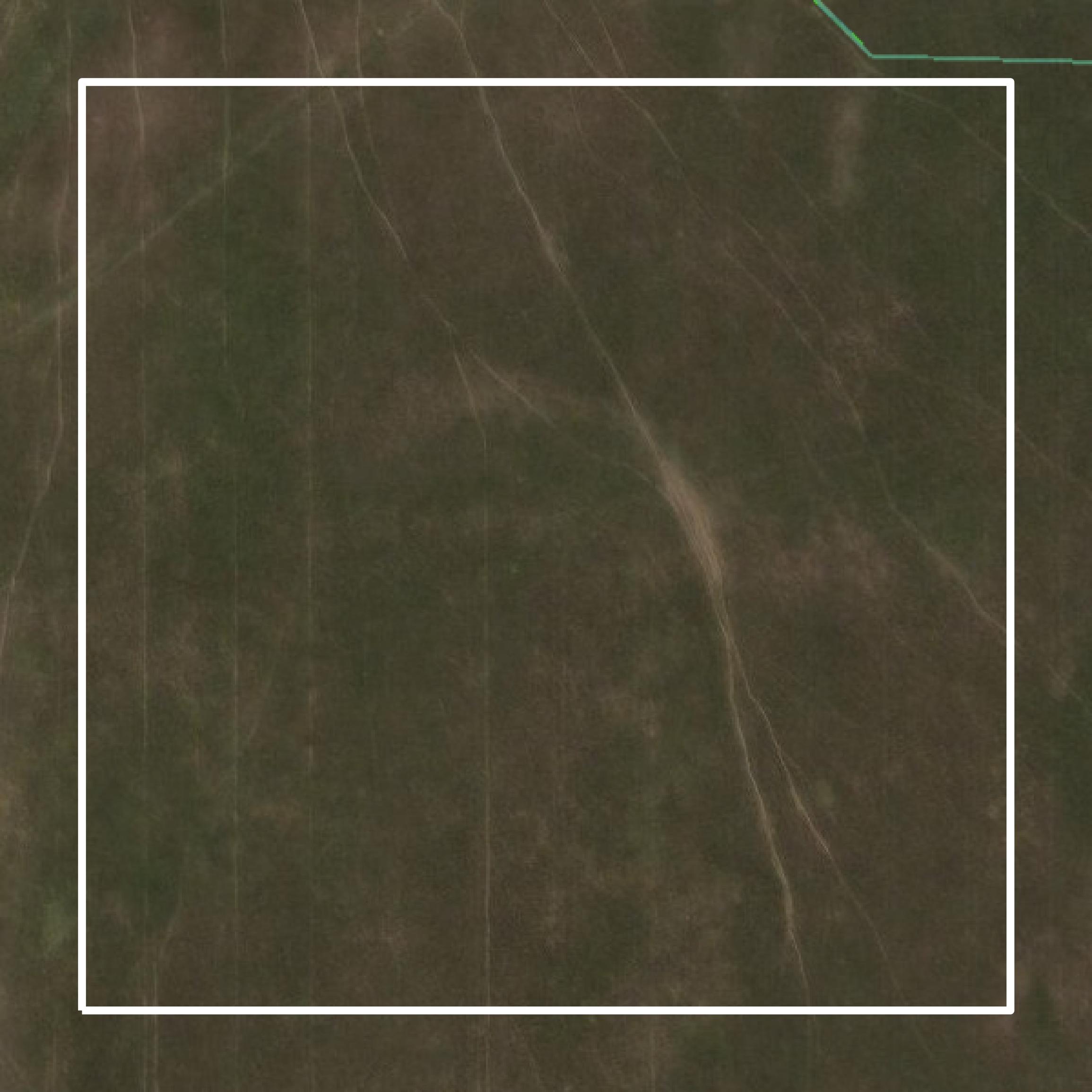 This image shows parcel and building data in Roger Mills County created using GIS data in Equator.