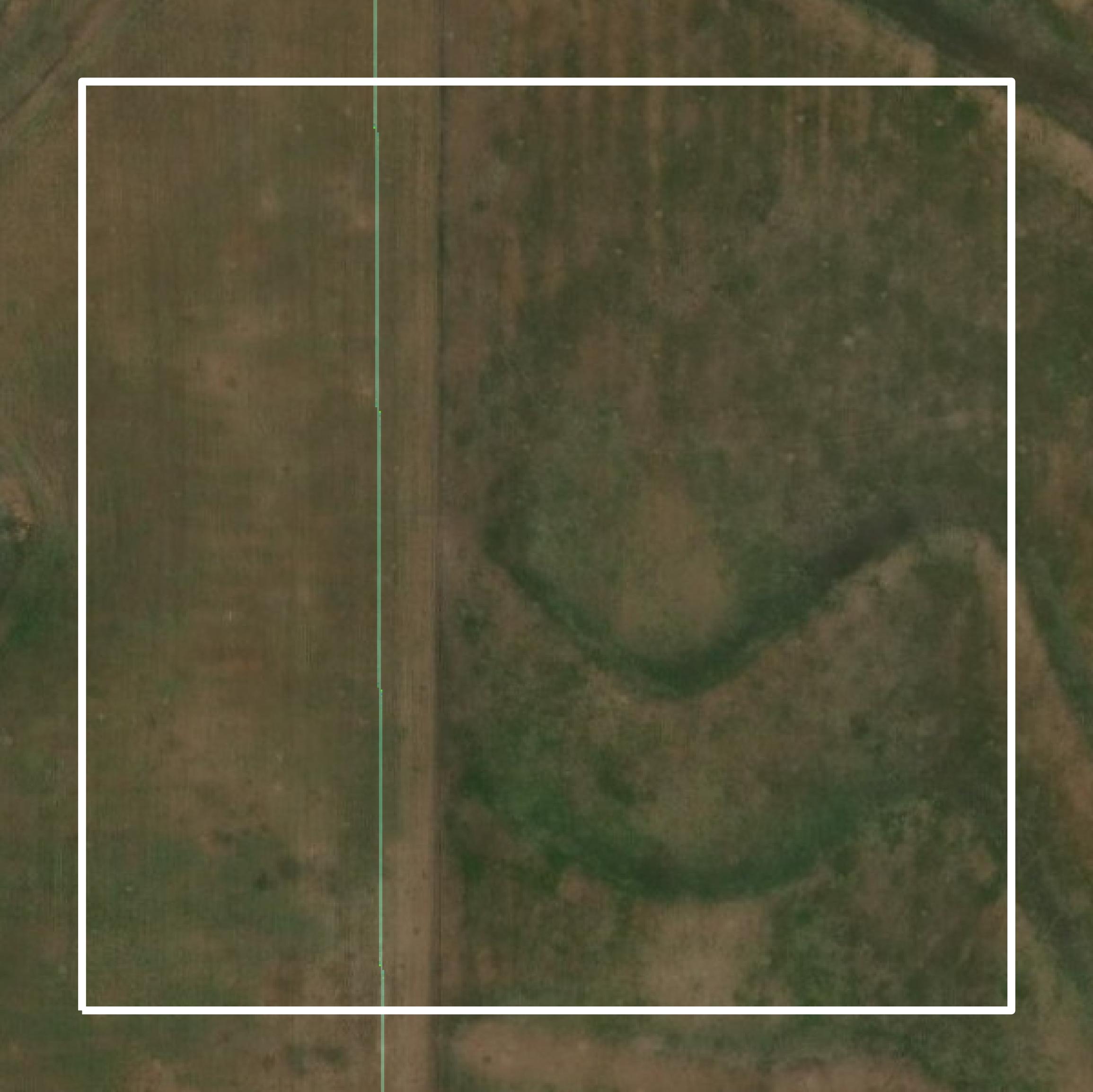 This image shows parcel and building data in Tillman County created using GIS data in Equator.