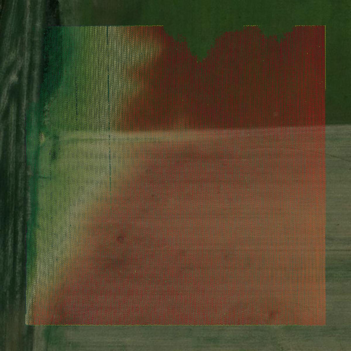 This image shows a LiDAR point cloud in Wagoner County created using GIS data in Equator.