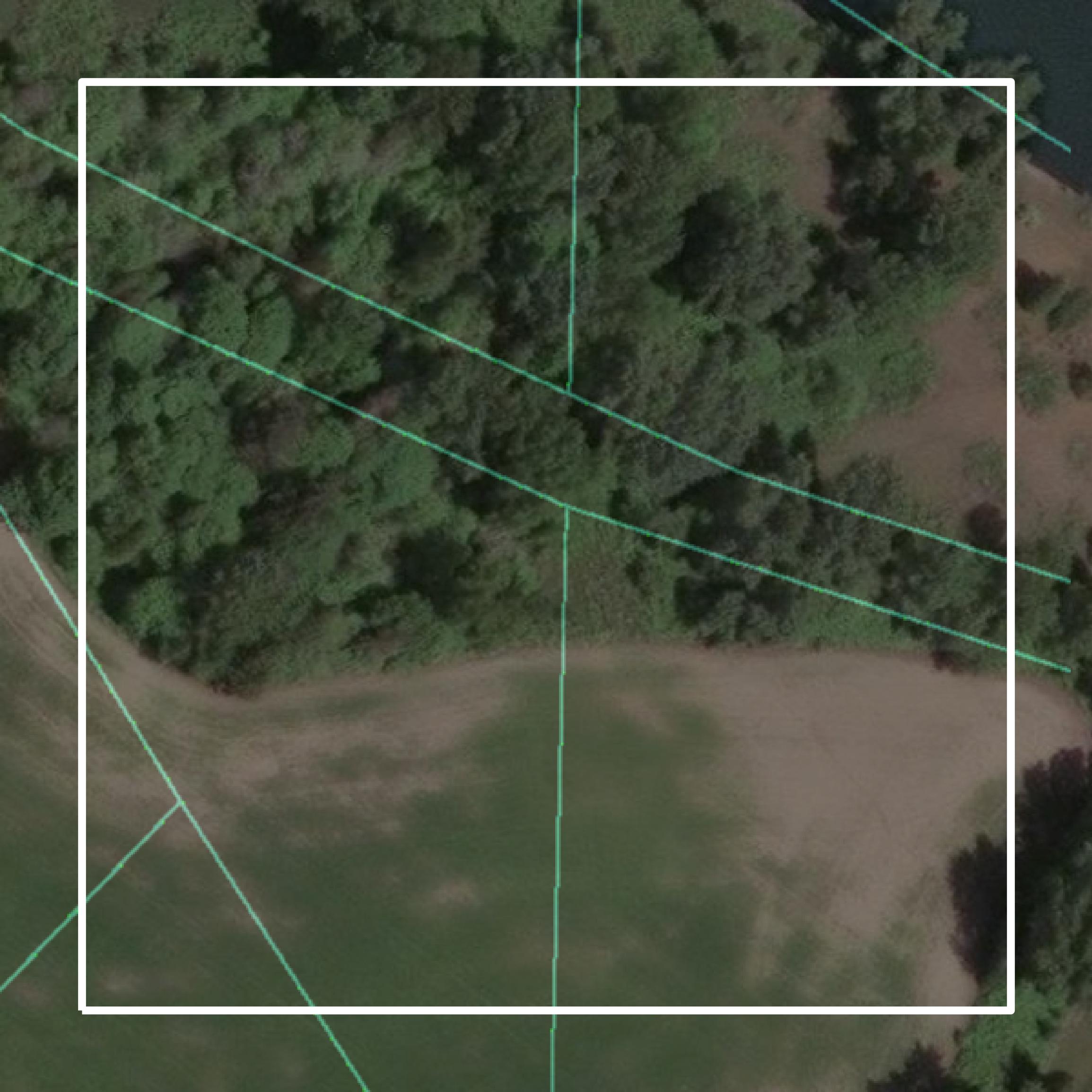 This image shows parcel and building data in Benton County created using GIS data in Equator.