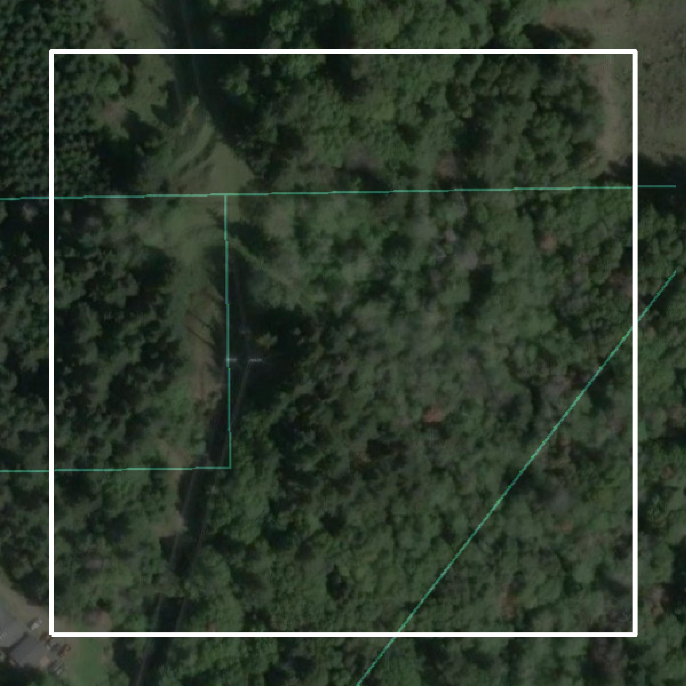 This image shows parcel and building data in Curry County created using GIS data in Equator.