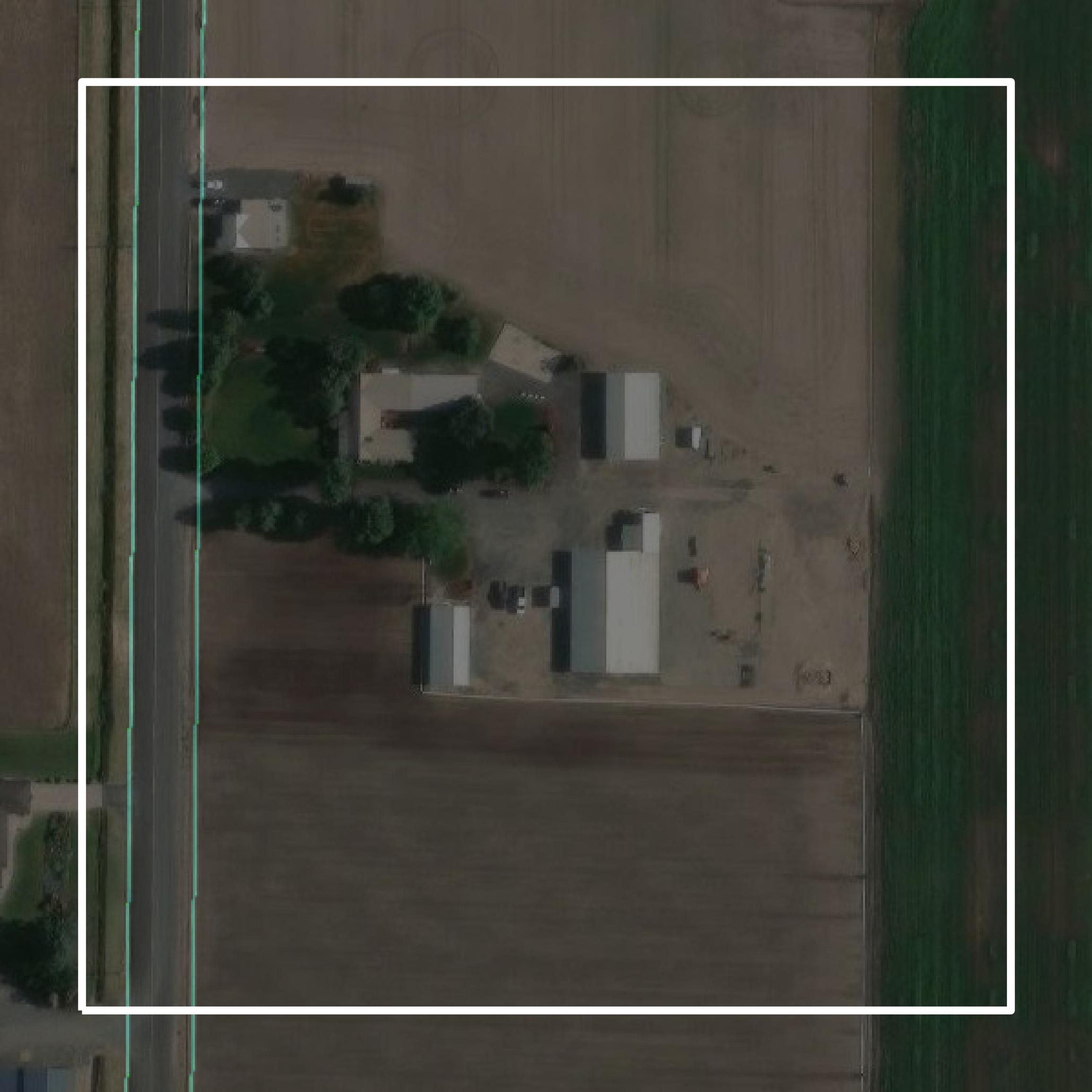 This image shows parcel and building data in Jefferson County created using GIS data in Equator.
