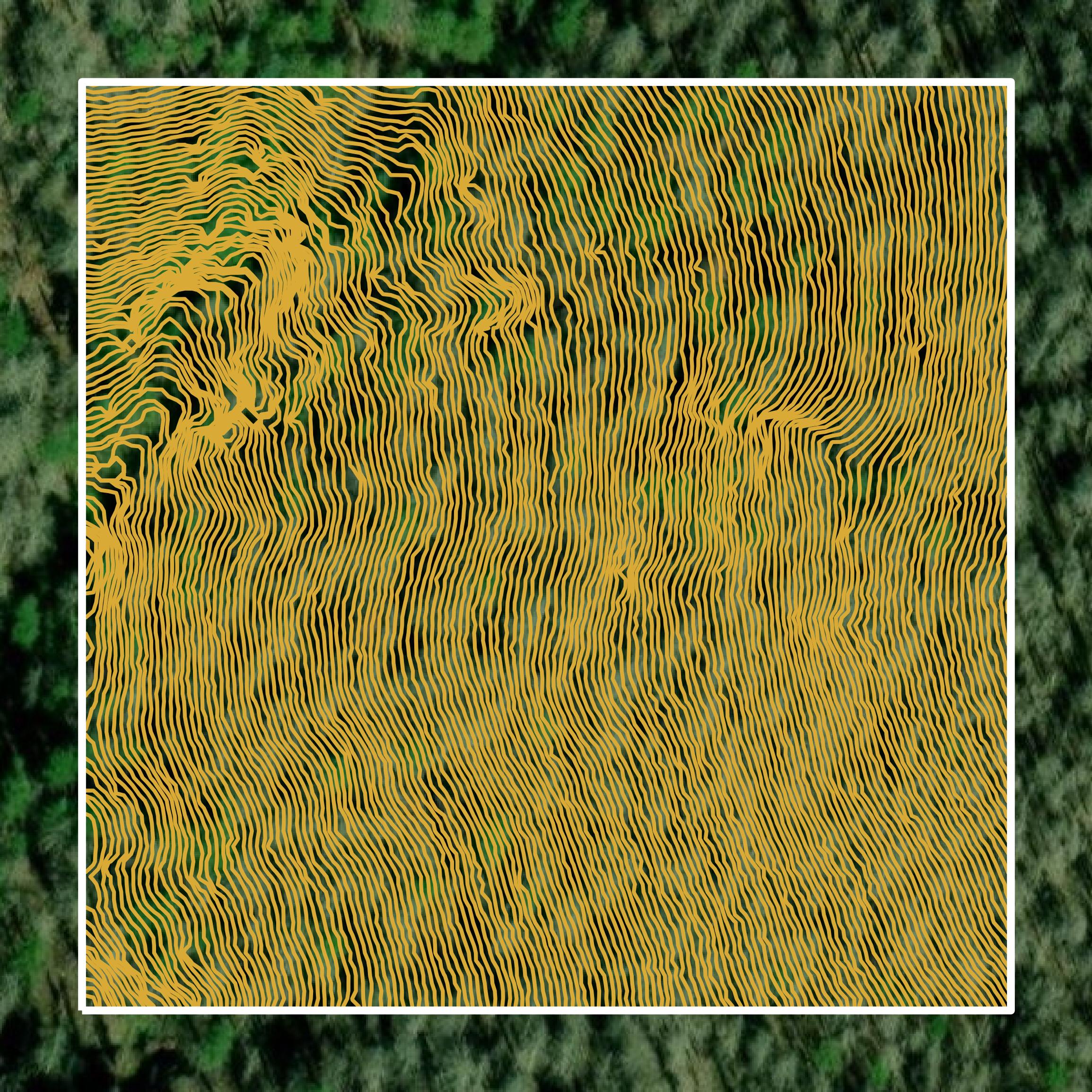 This image shows a contour map in Marion County created using GIS data in Equator.