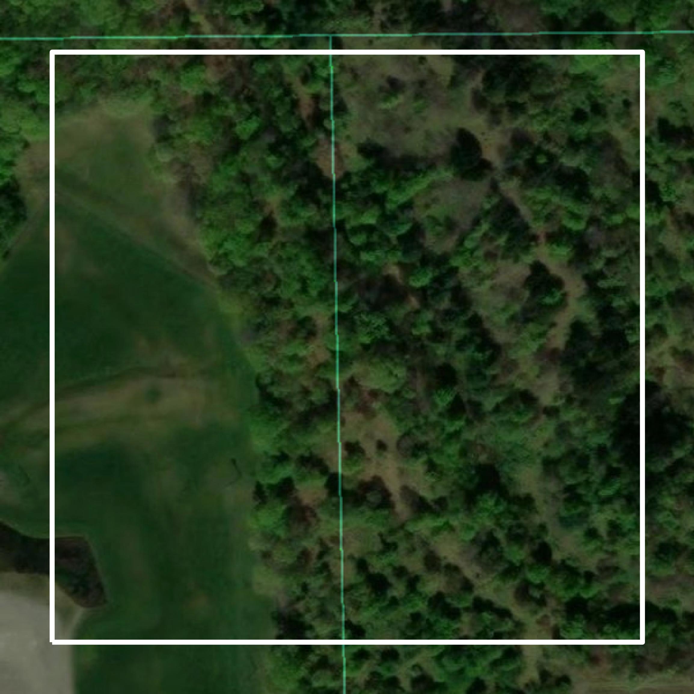 This image shows parcel and building data in Butler County created using GIS data in Equator.