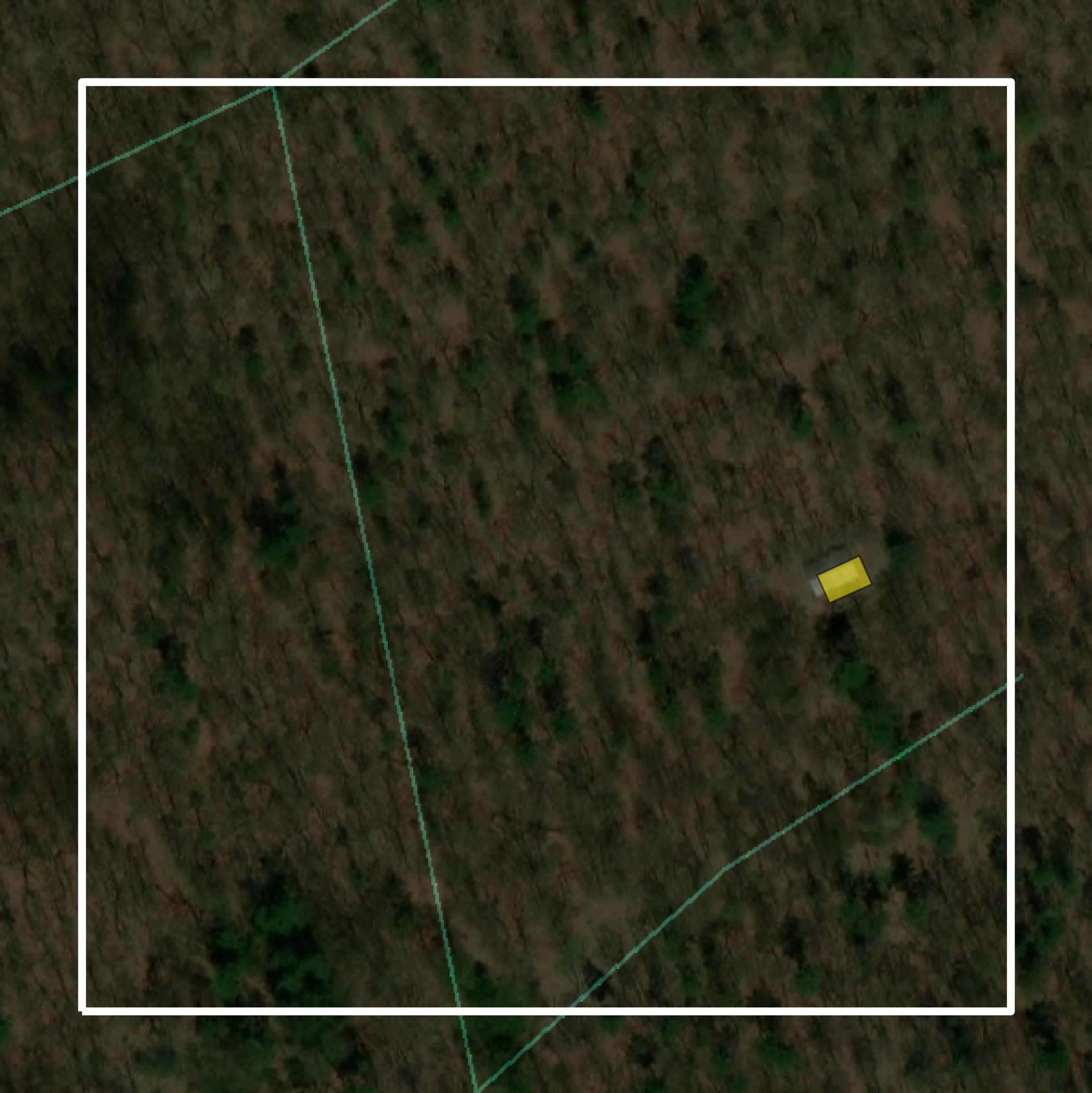 This image shows parcel and building data in Clinton County created using GIS data in Equator.