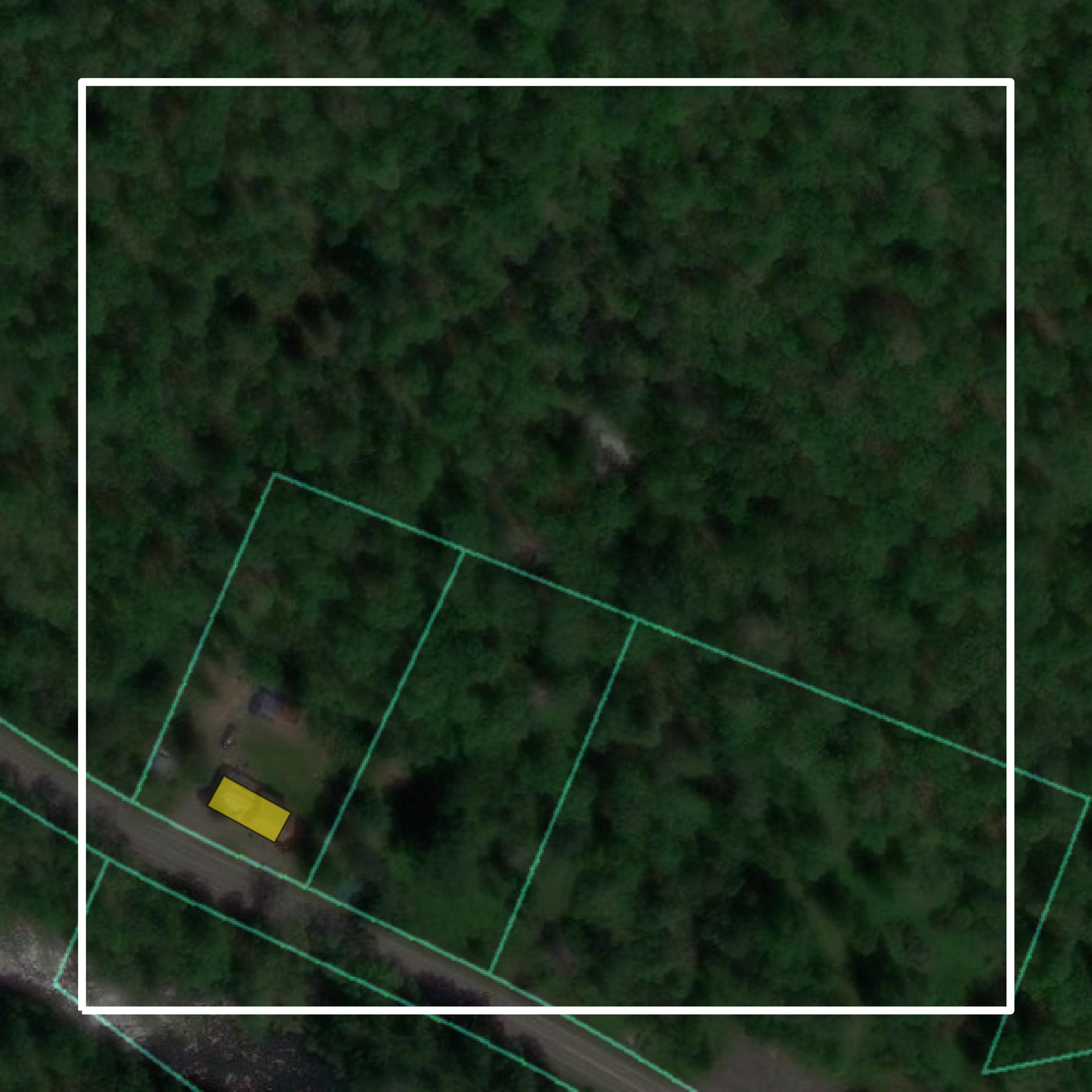 This image shows parcel and building data in Monroe County created using GIS data in Equator.
