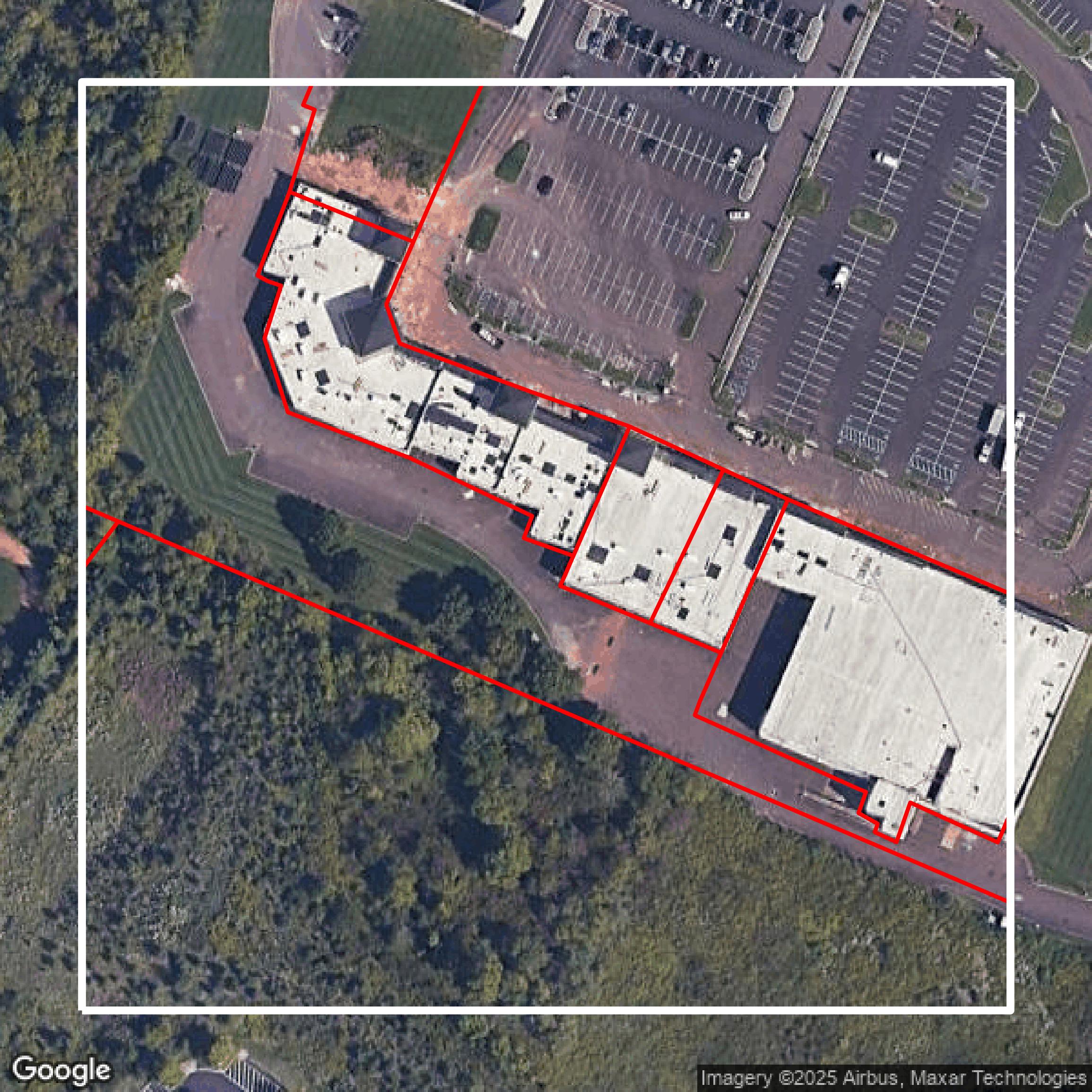 This image shows parcel data in Montgomery County created using GIS data in Equator.