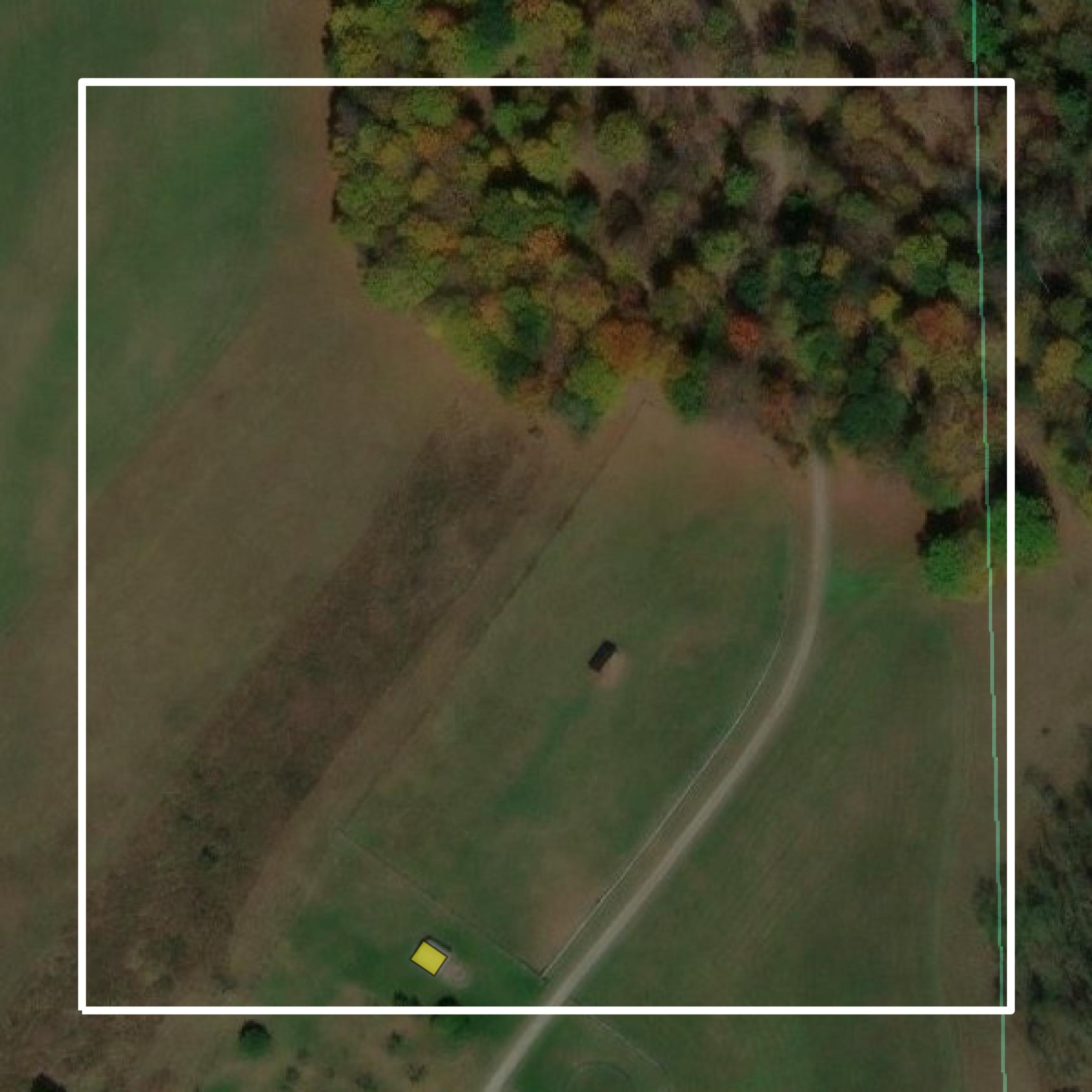 This image shows parcel and building data in Somerset County created using GIS data in Equator.