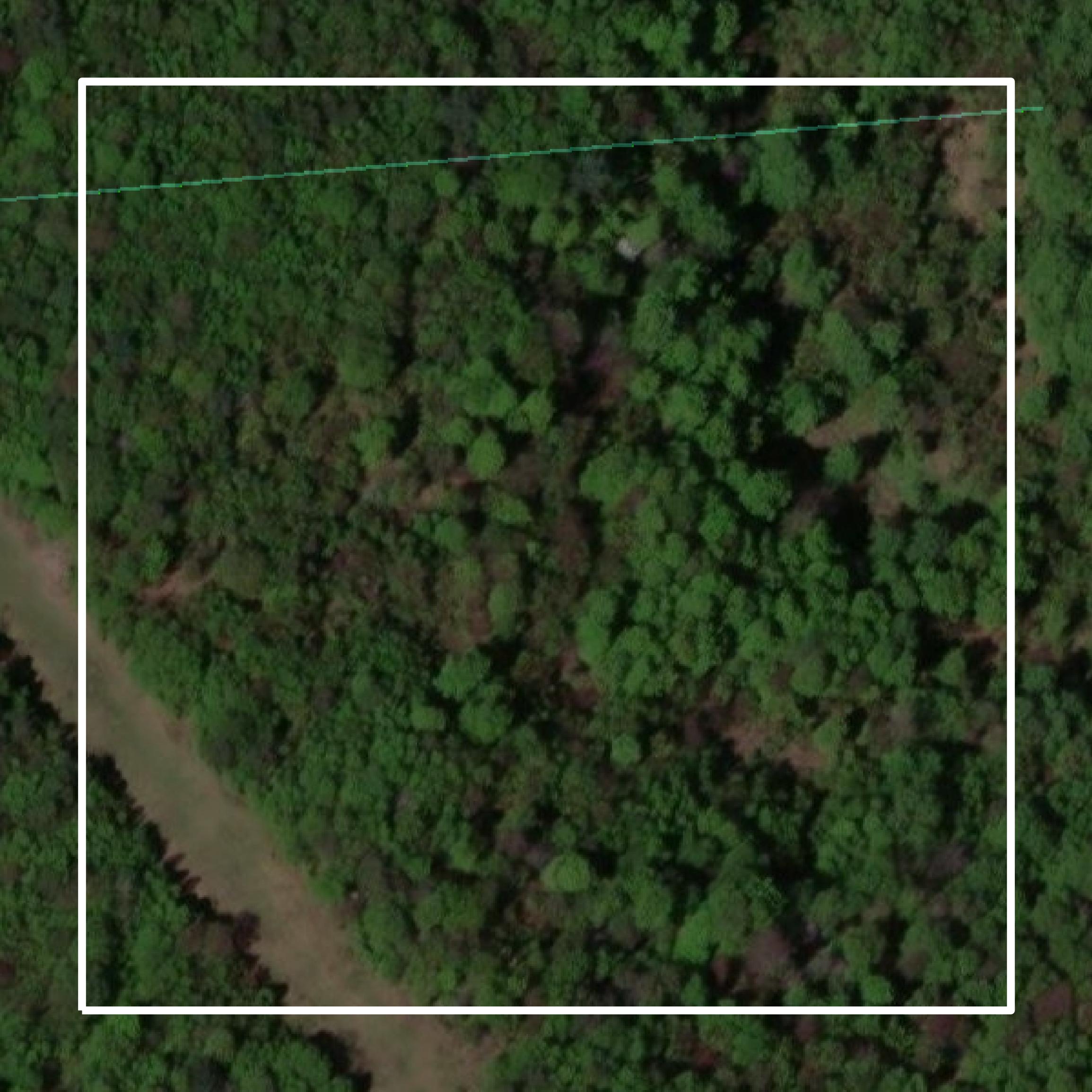 This image shows parcel and building data in Venango County created using GIS data in Equator.