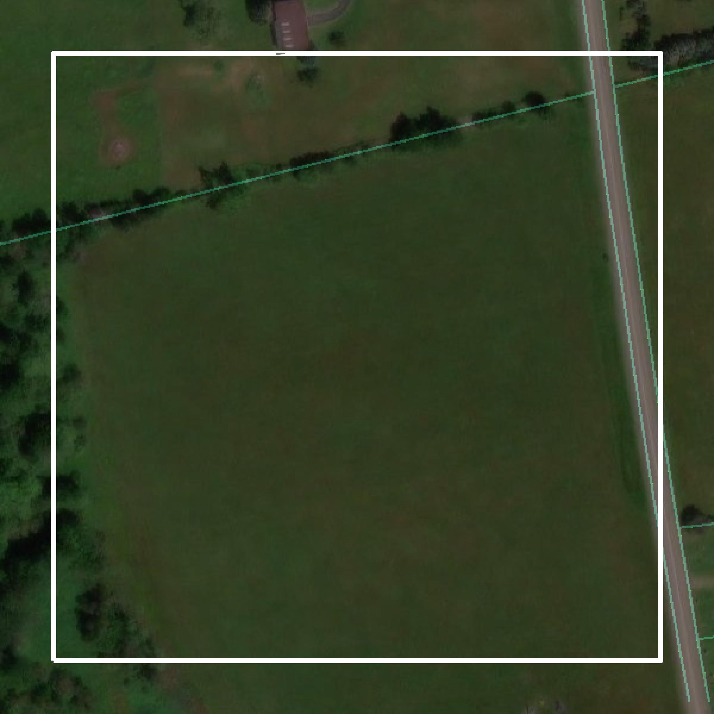 This image shows parcel and building data in Wayne County created using GIS data in Equator.