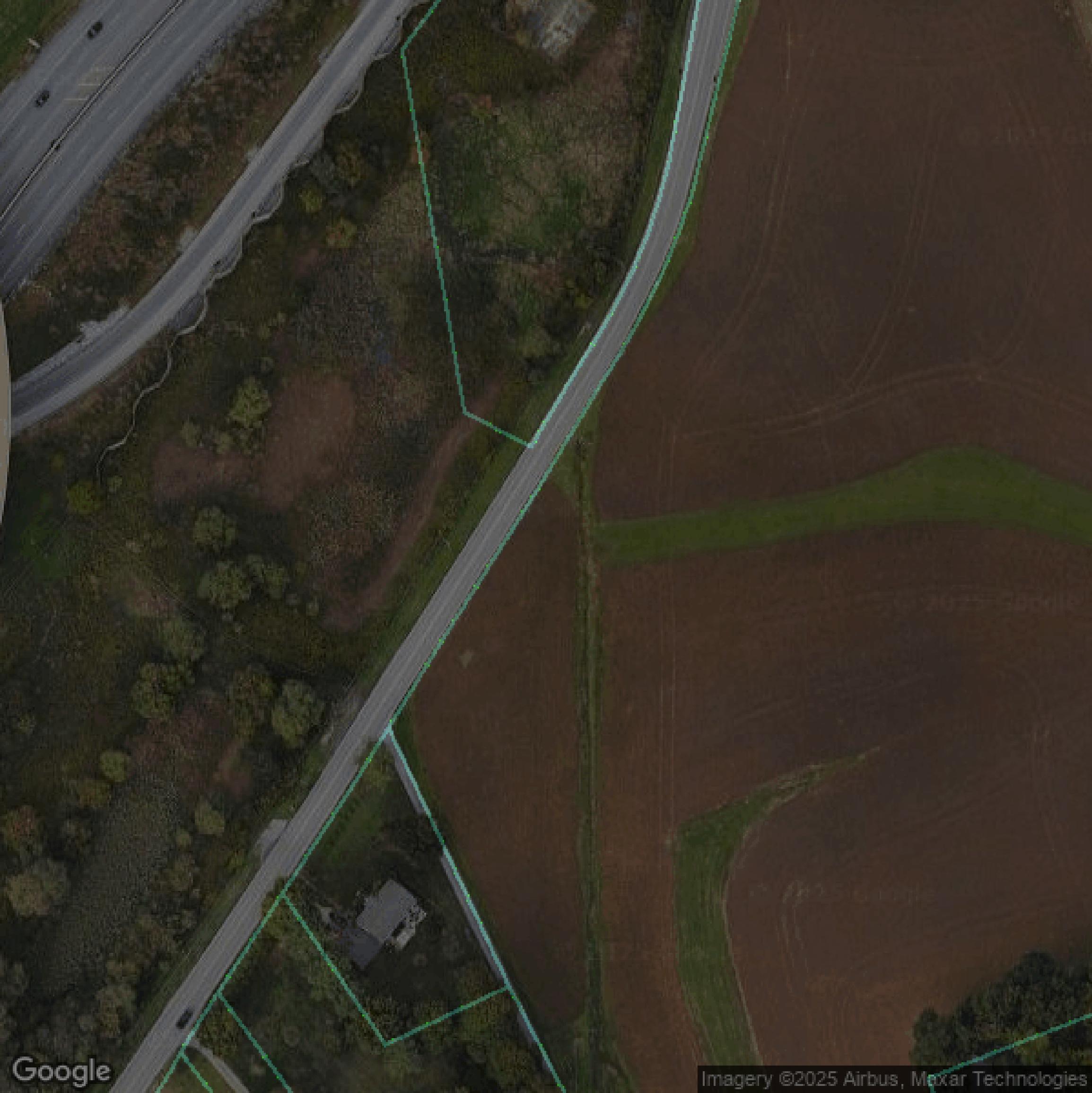 This image shows parcel data in York County created using GIS data in Equator.
