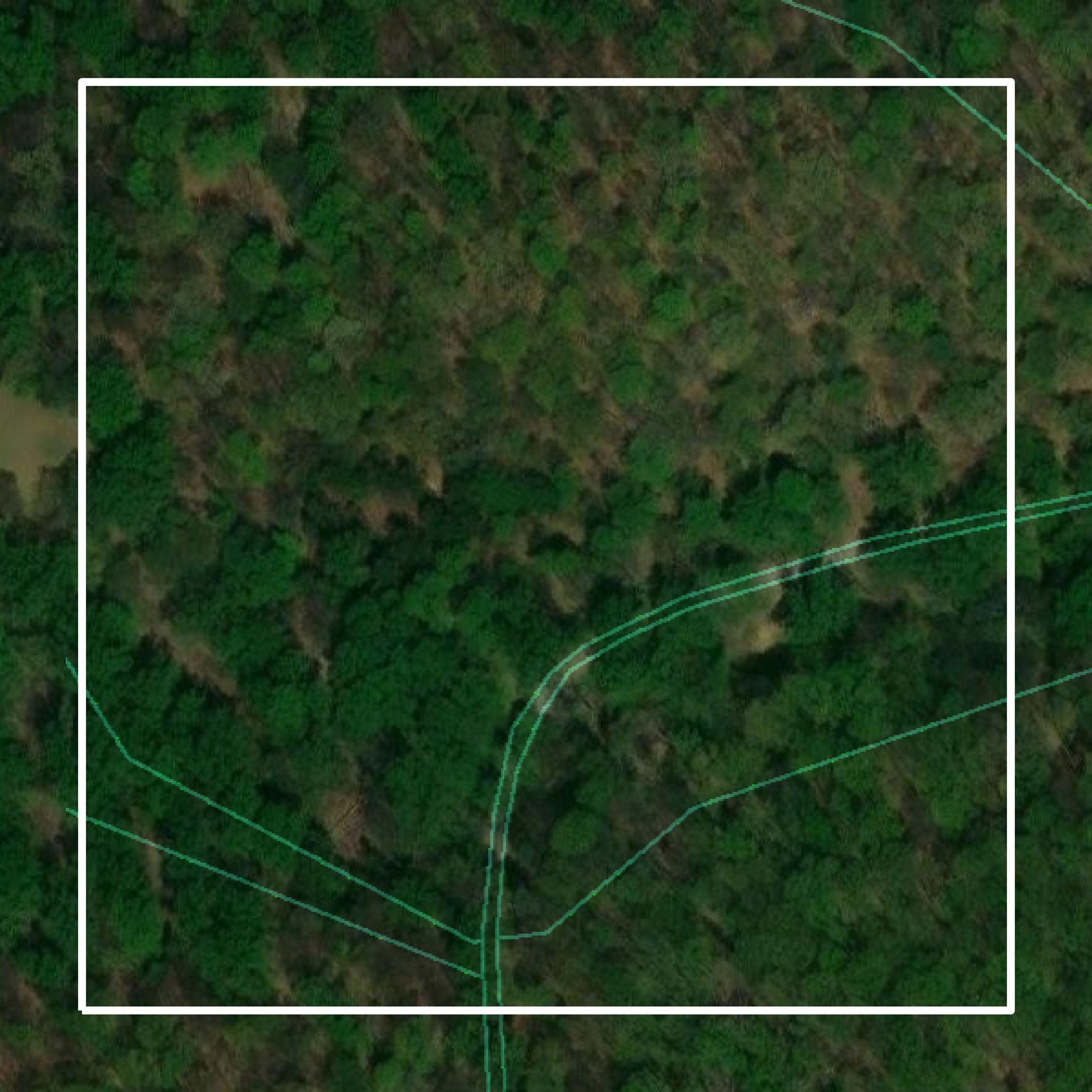 This image shows parcel and building data in York County created using GIS data in Equator.