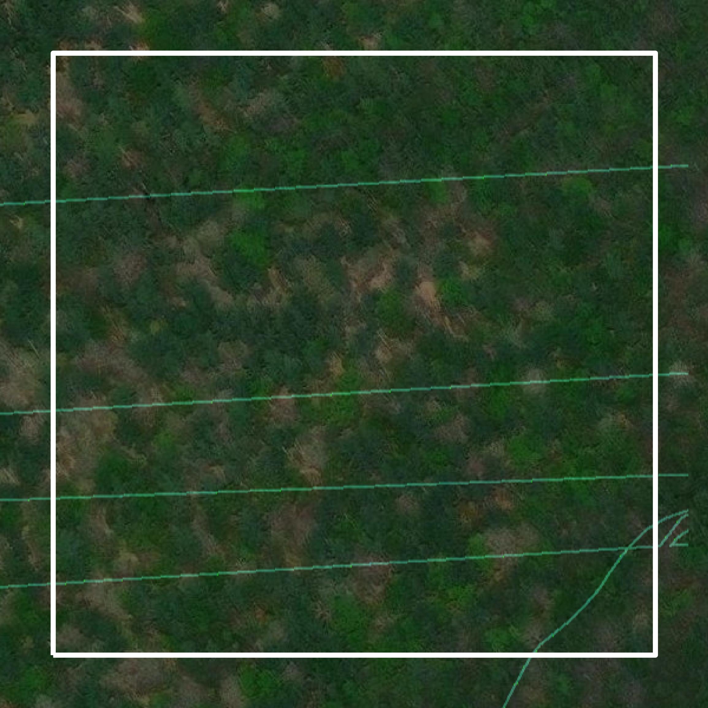 This image shows parcel and building data in Kent County created using GIS data in Equator.