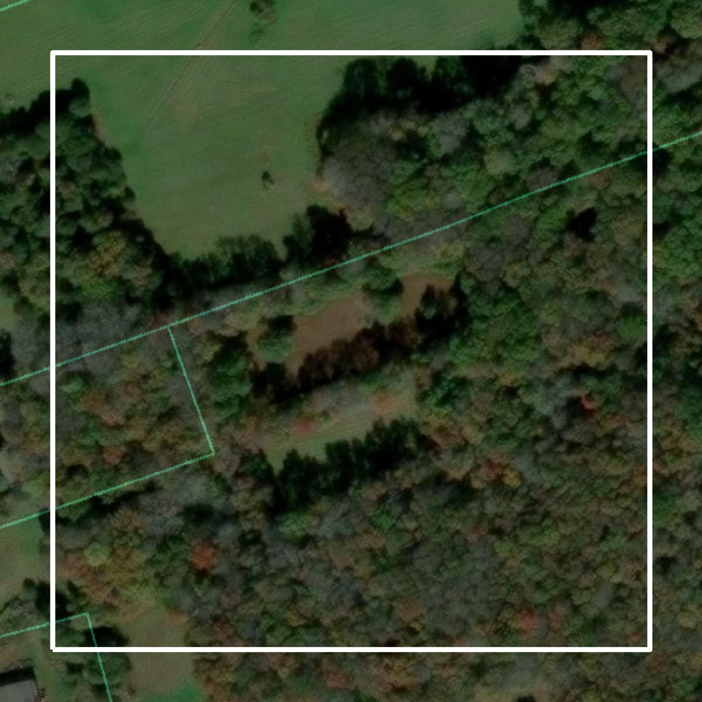 This image shows parcel and building data in Newport County created using GIS data in Equator.