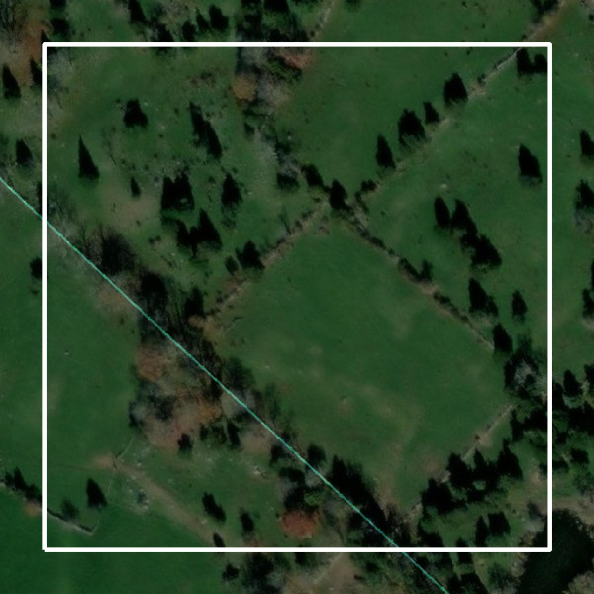 This image shows parcel and building data in Washington County created using GIS data in Equator.