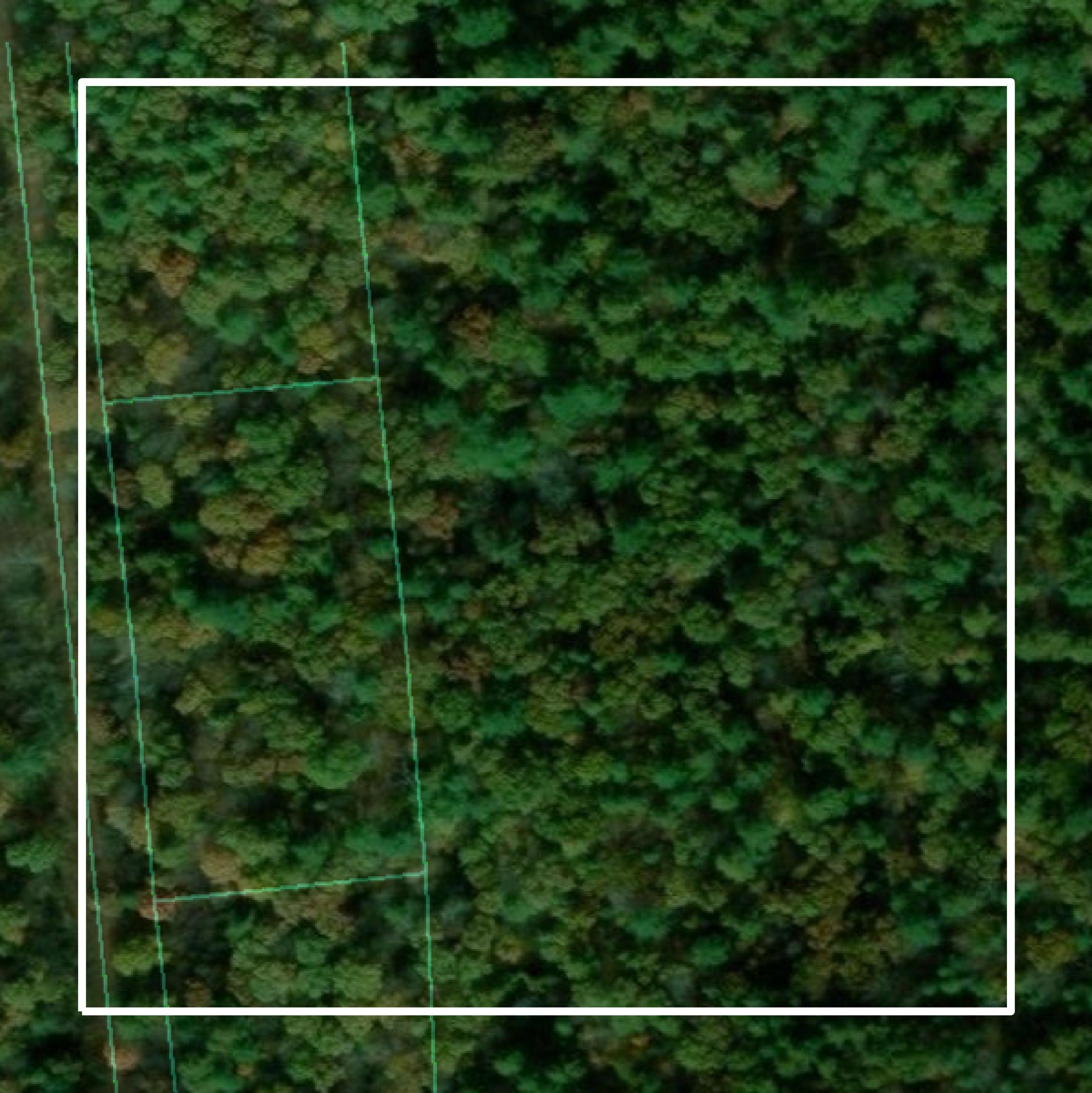 This image shows parcel and building data in Washington County created using GIS data in Equator.