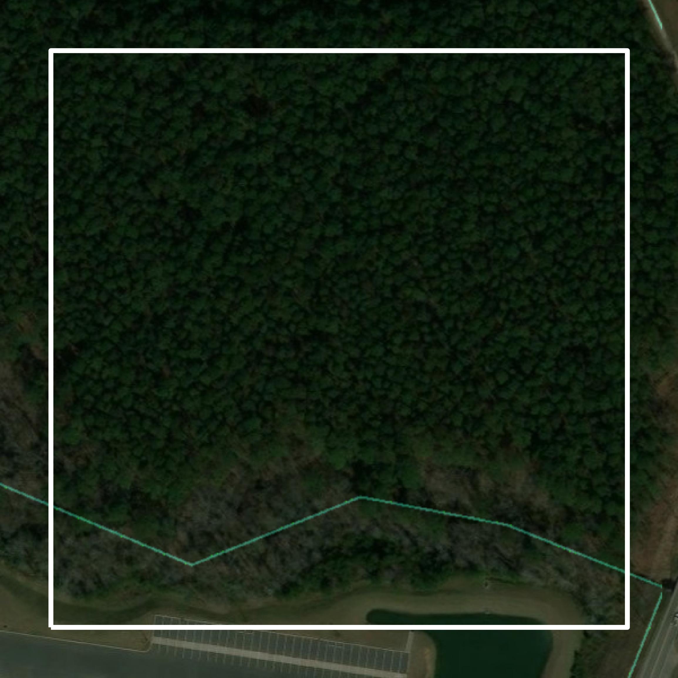This image shows parcel and building data in Berkeley County created using GIS data in Equator.