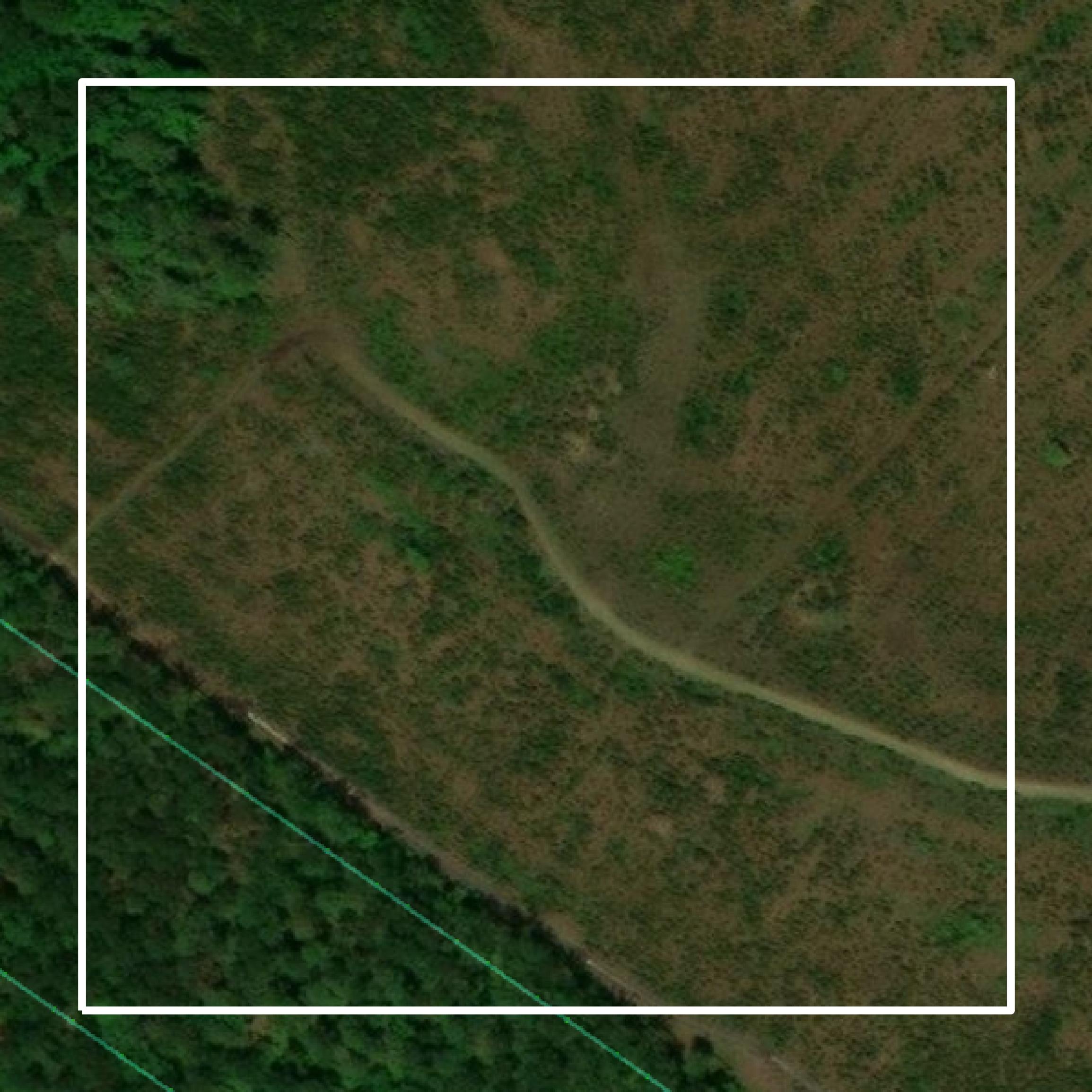 This image shows parcel and building data in Jasper County created using GIS data in Equator.