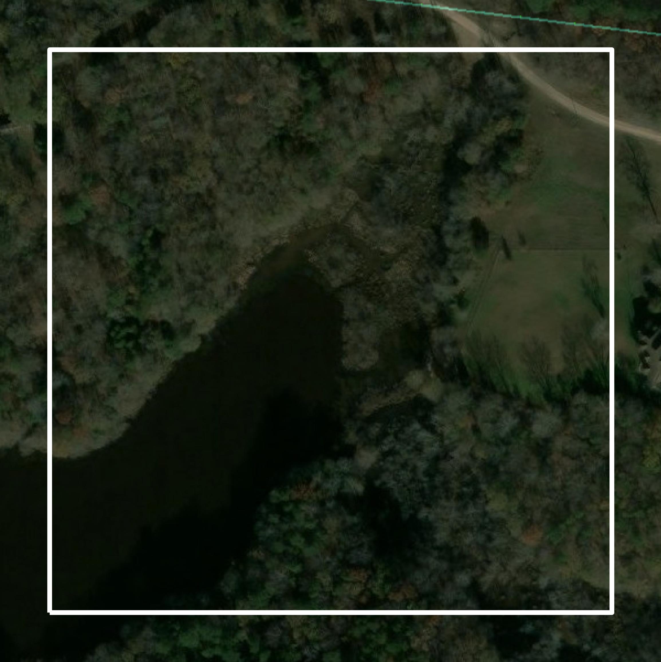 This image shows parcel and building data in Lancaster County created using GIS data in Equator.