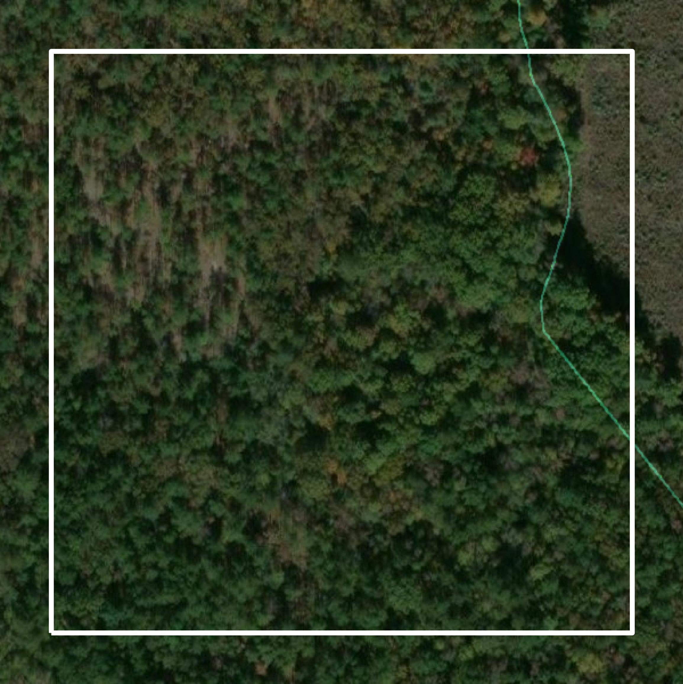This image shows parcel and building data in Lancaster County created using GIS data in Equator.