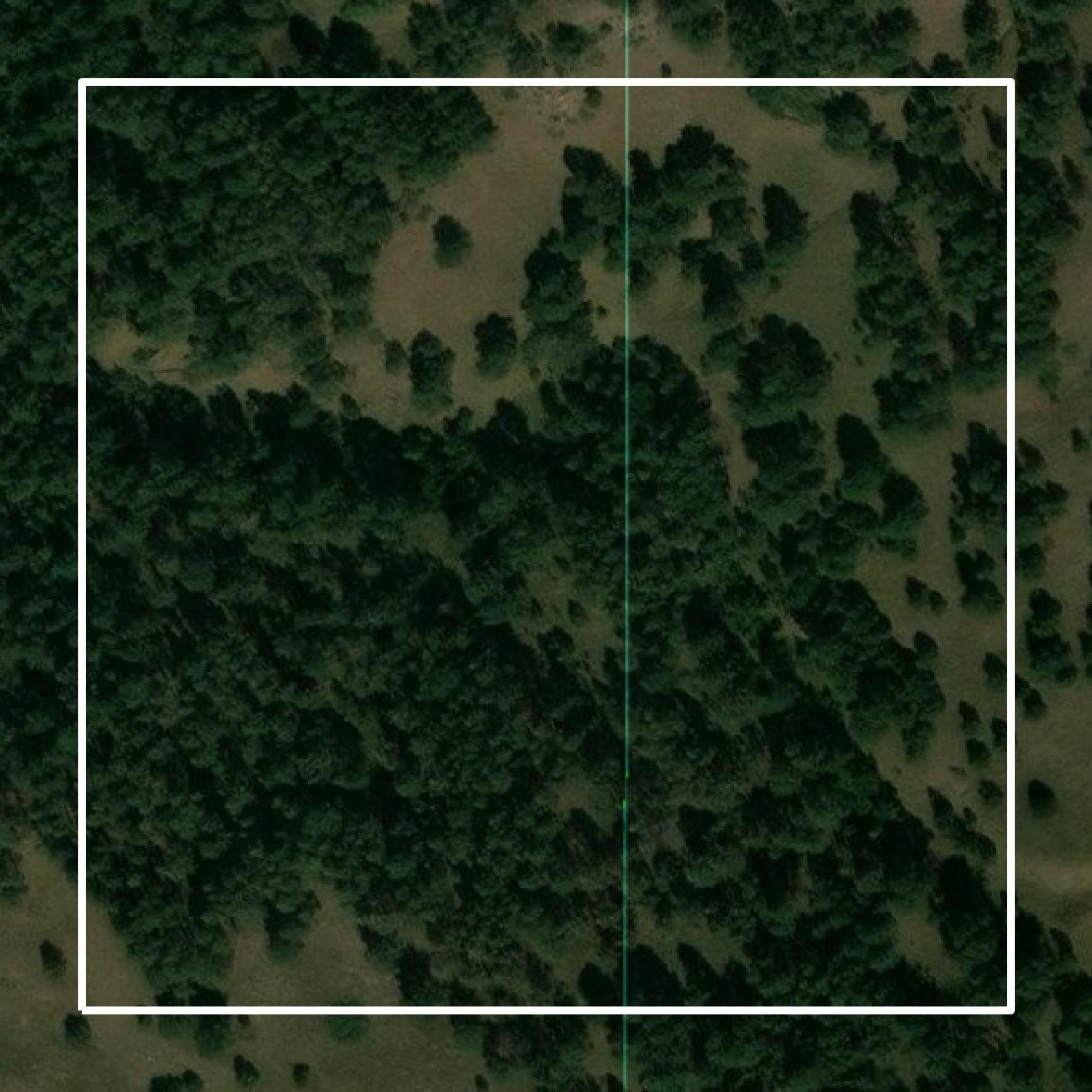 This image shows parcel and building data in Bennett County created using GIS data in Equator.