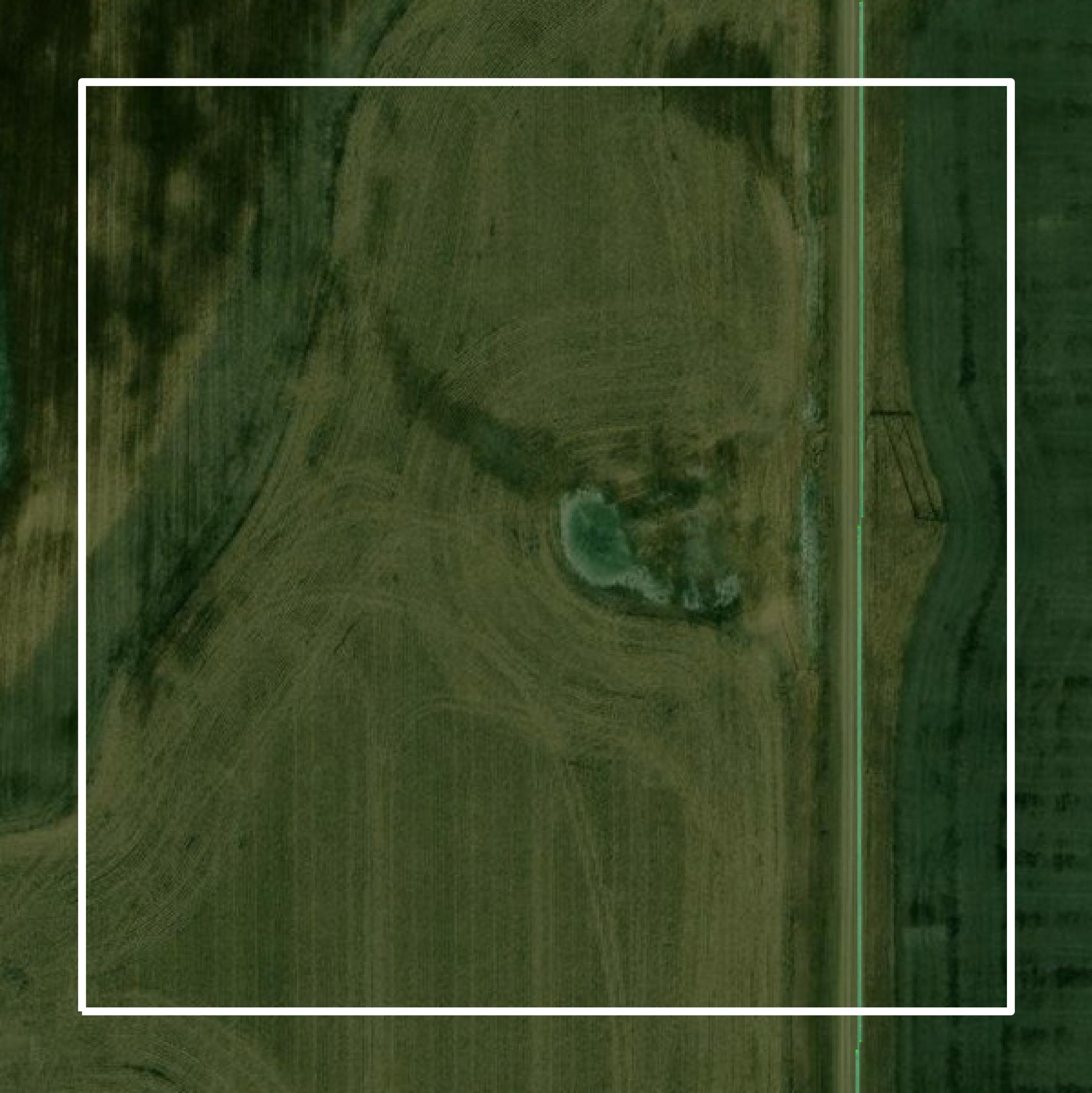 This image shows parcel and building data in Brown County created using GIS data in Equator.