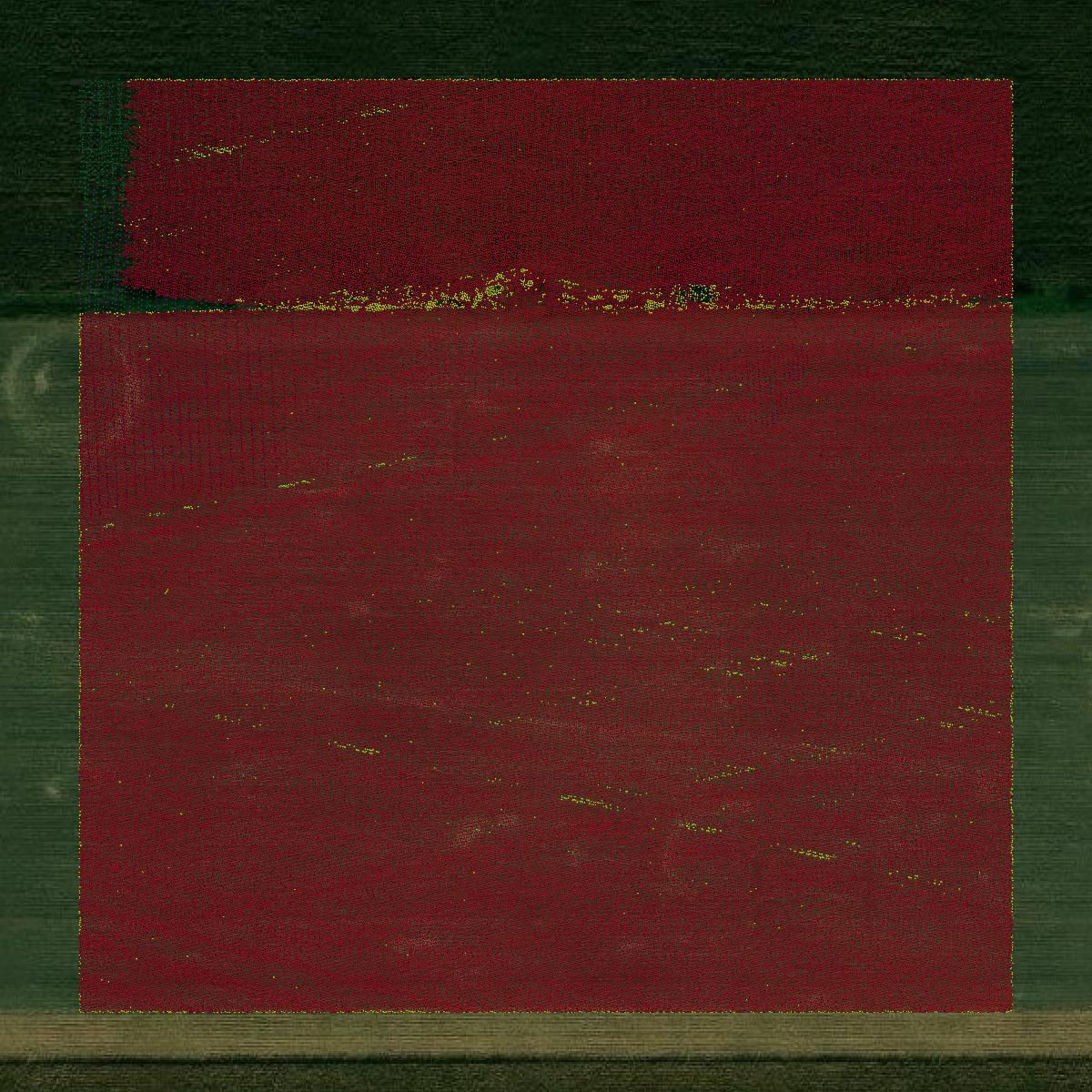 This image shows a LiDAR point cloud in Clay County created using GIS data in Equator.