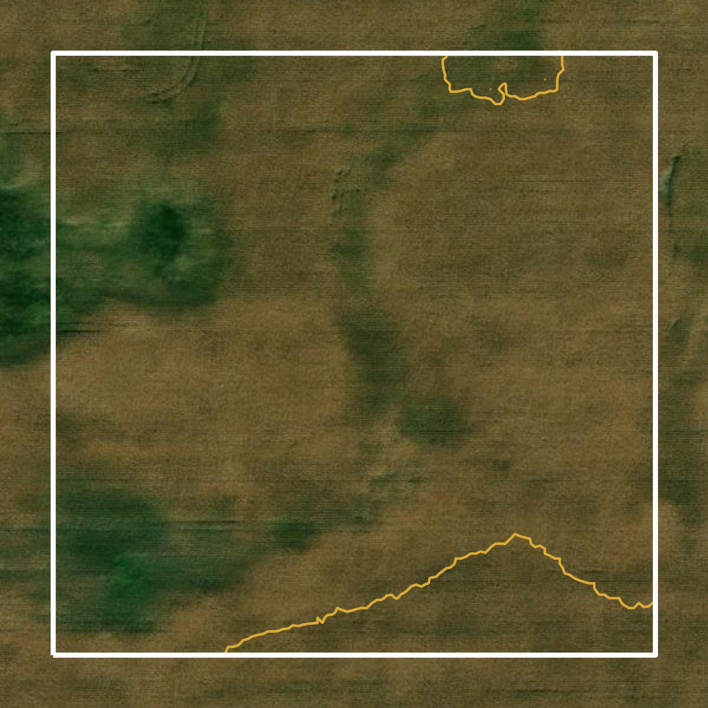 This image shows a contour map in Davison County created using GIS data in Equator.