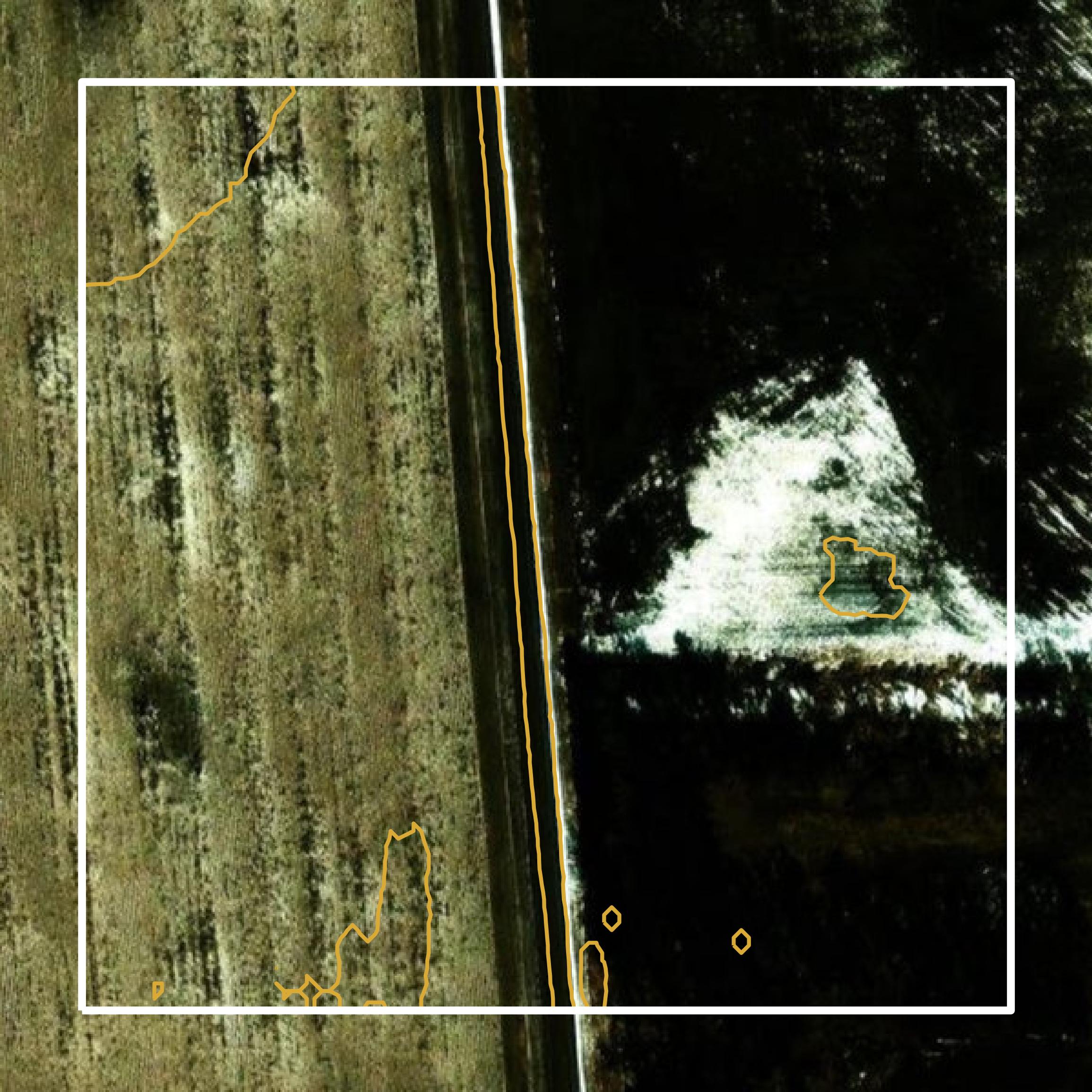 This image shows a contour map in Douglas County created using GIS data in Equator.