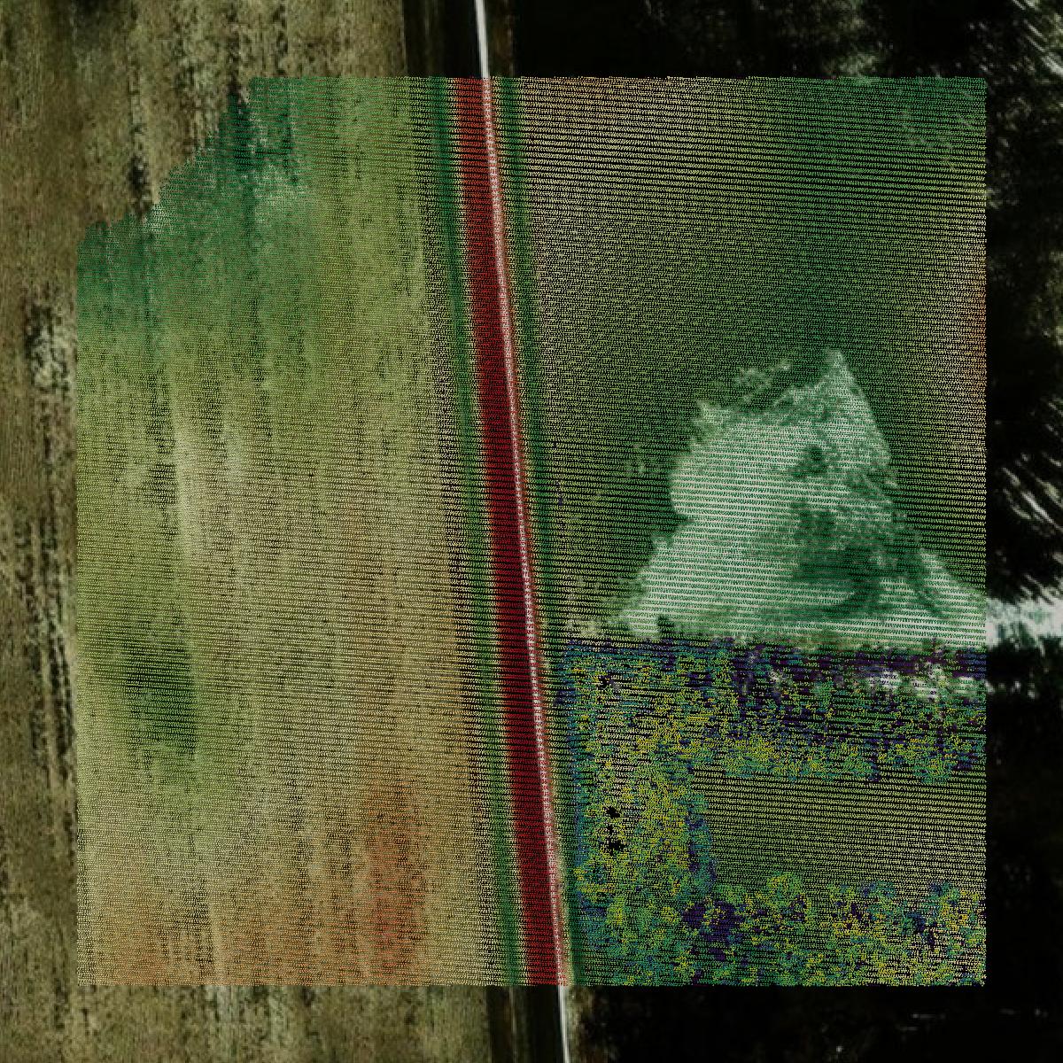 This image shows a LiDAR point cloud in Douglas County created using GIS data in Equator.