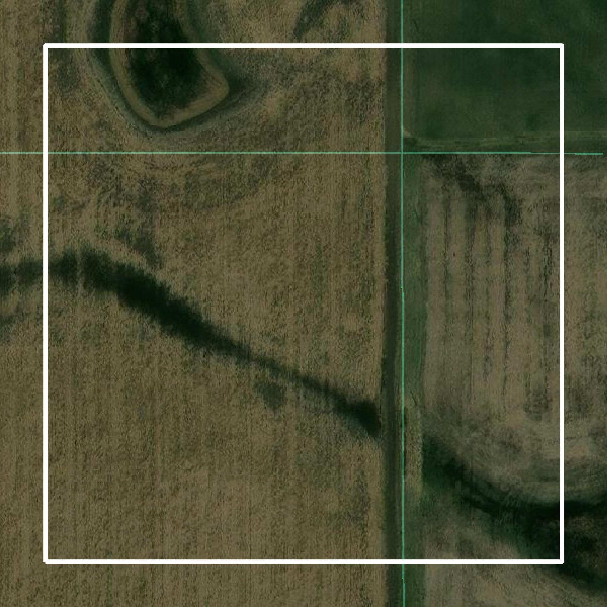 This image shows parcel and building data in Edmunds County created using GIS data in Equator.