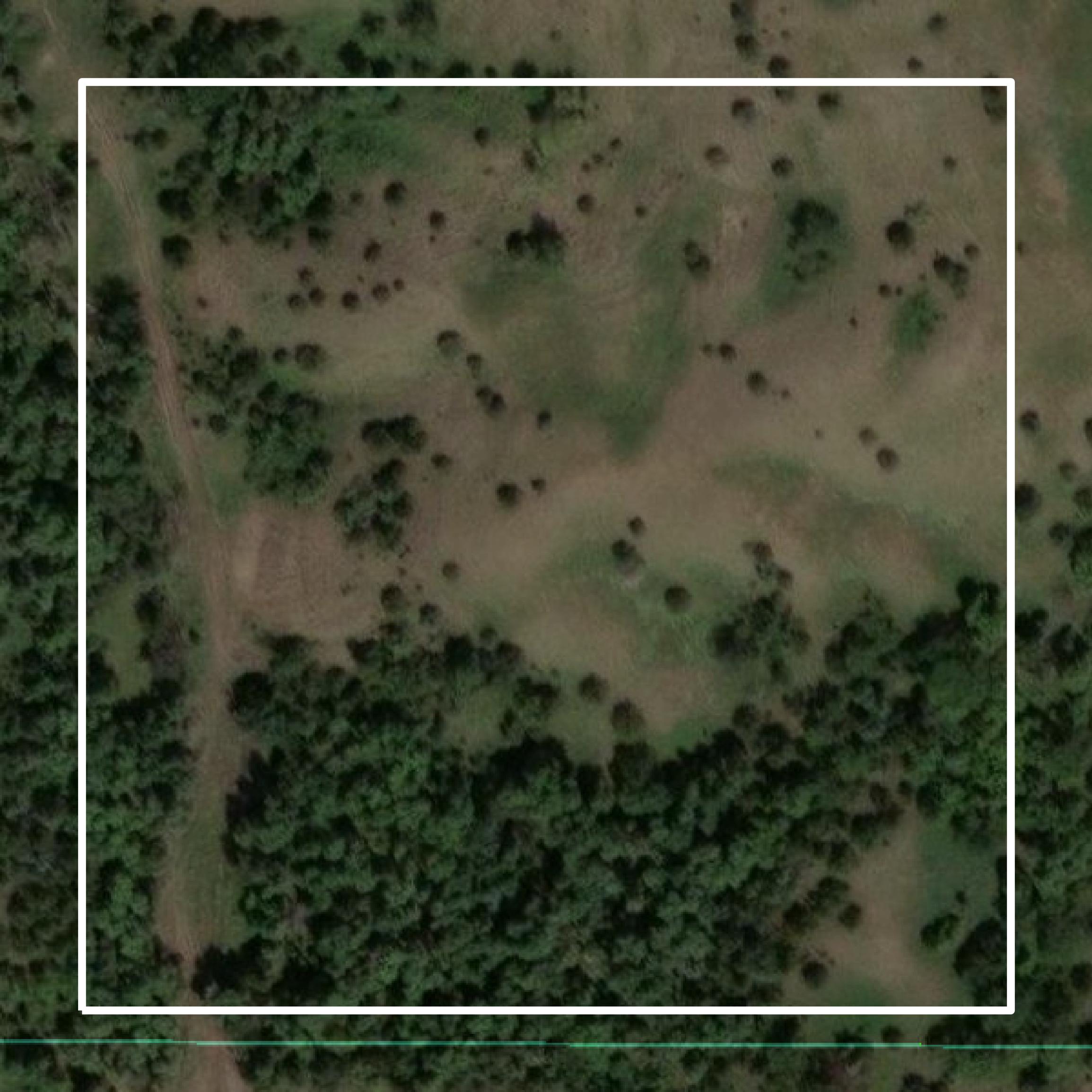 This image shows parcel and building data in Gregory County created using GIS data in Equator.