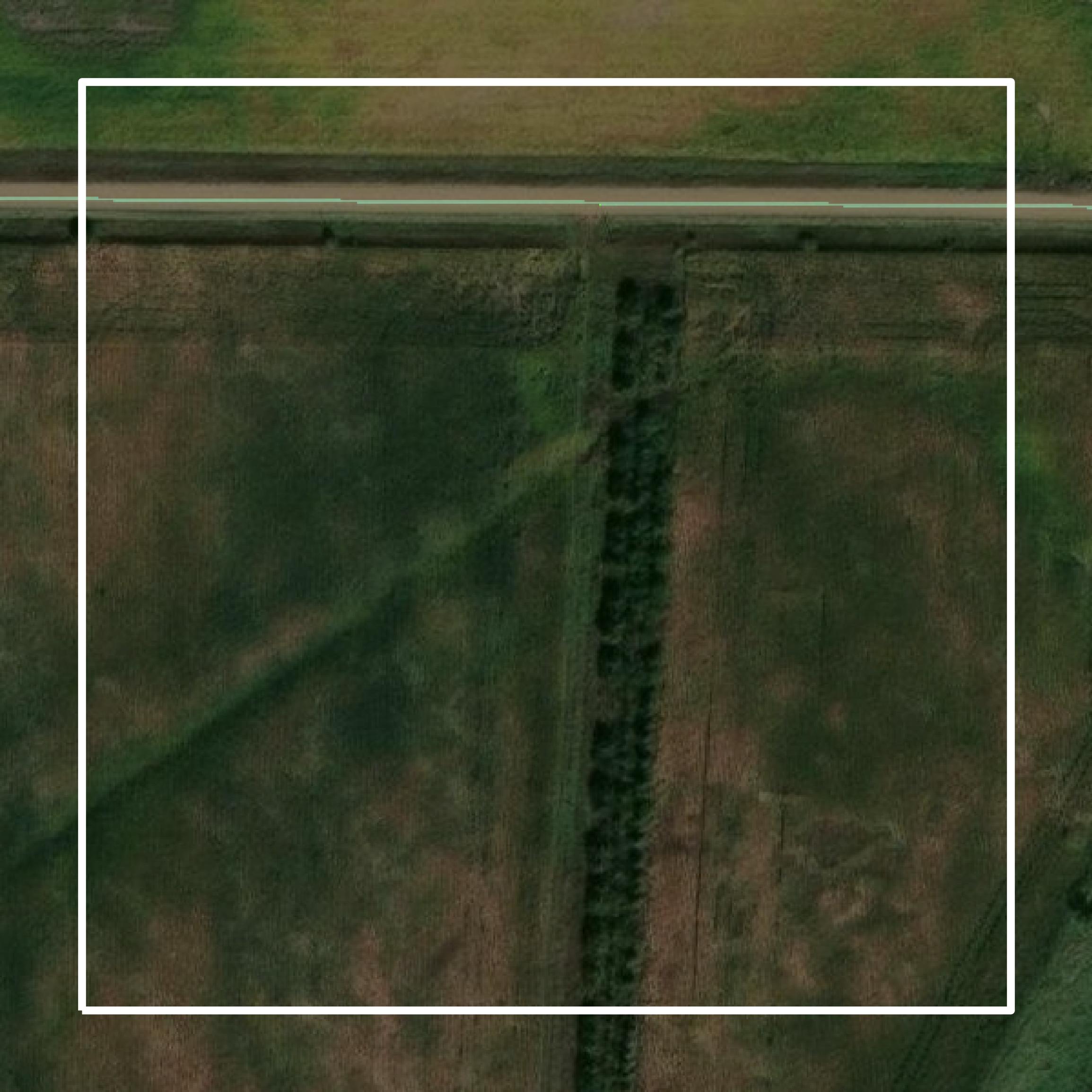 This image shows parcel and building data in Hanson County created using GIS data in Equator.