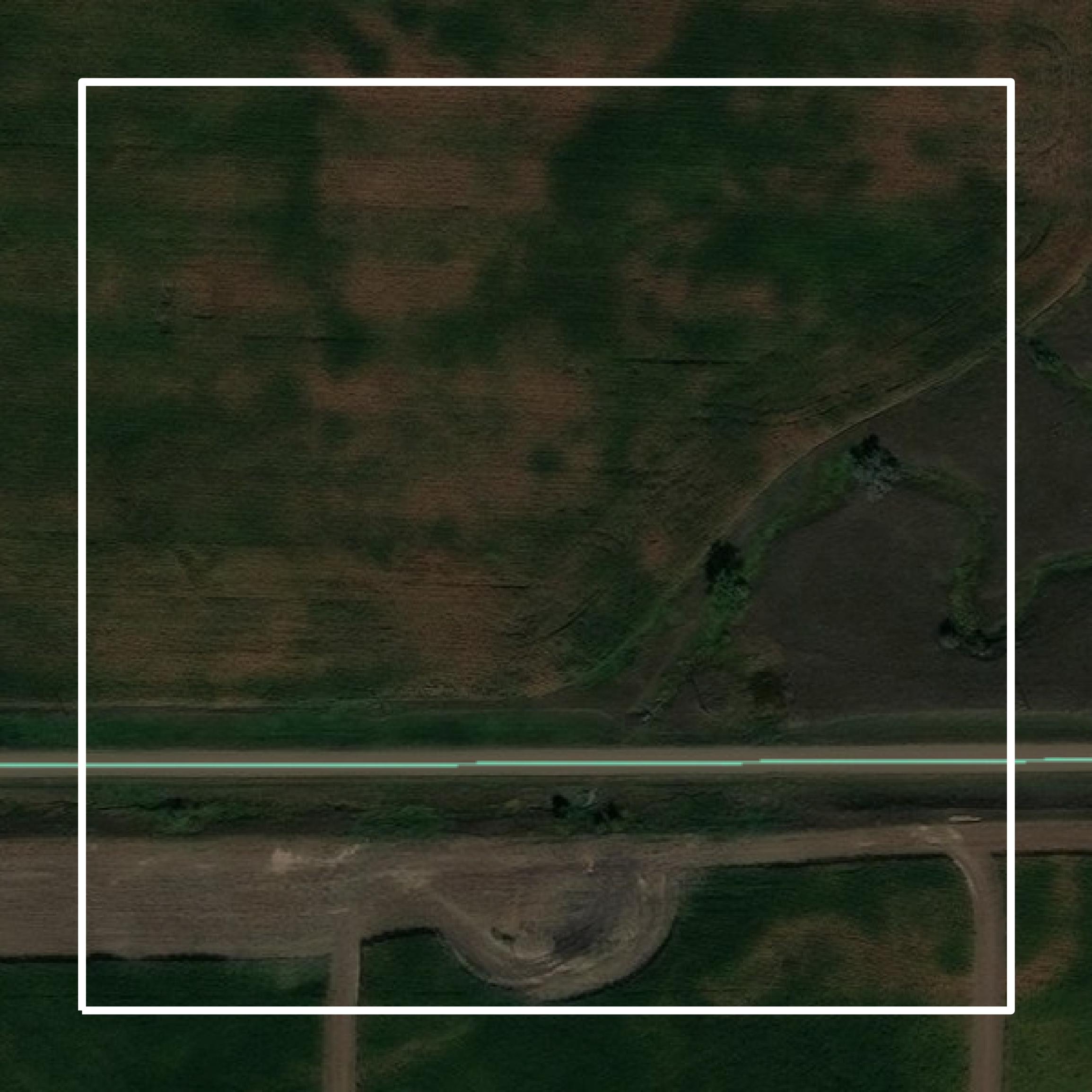 This image shows parcel and building data in Jerauld County created using GIS data in Equator.