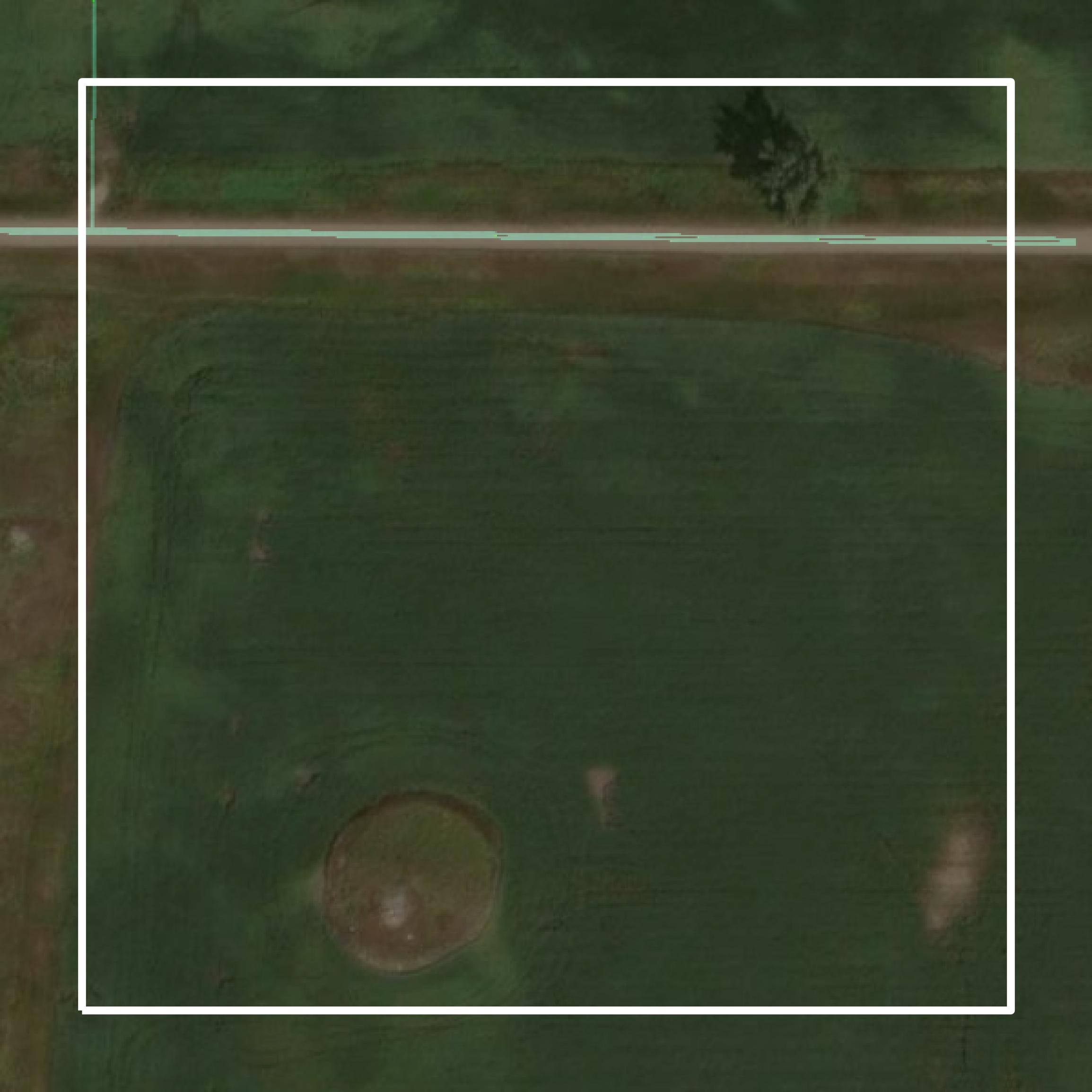 This image shows parcel and building data in McPherson County created using GIS data in Equator.