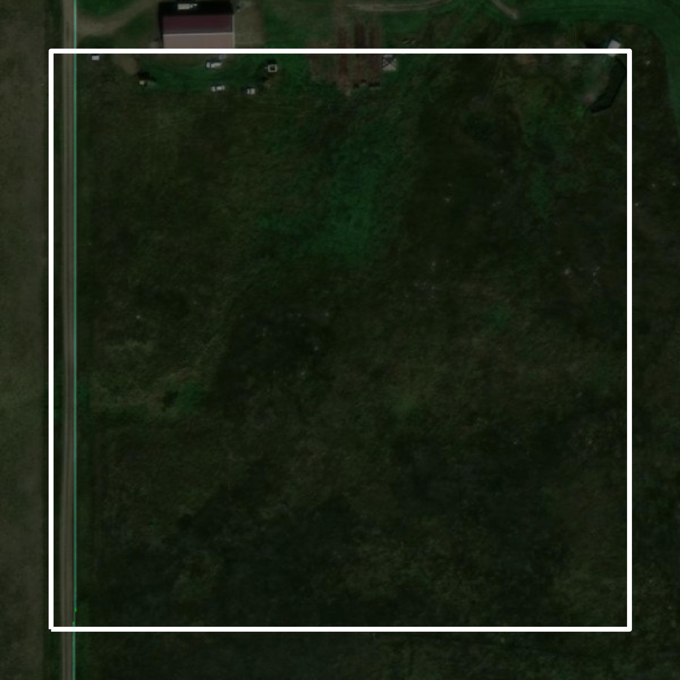 This image shows parcel and building data in McPherson County created using GIS data in Equator.