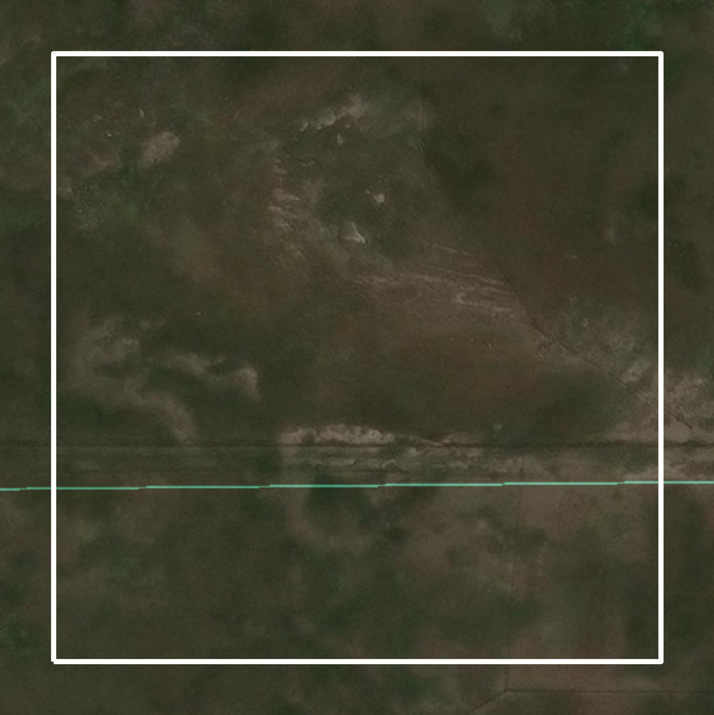 This image shows parcel and building data in Meade County created using GIS data in Equator.