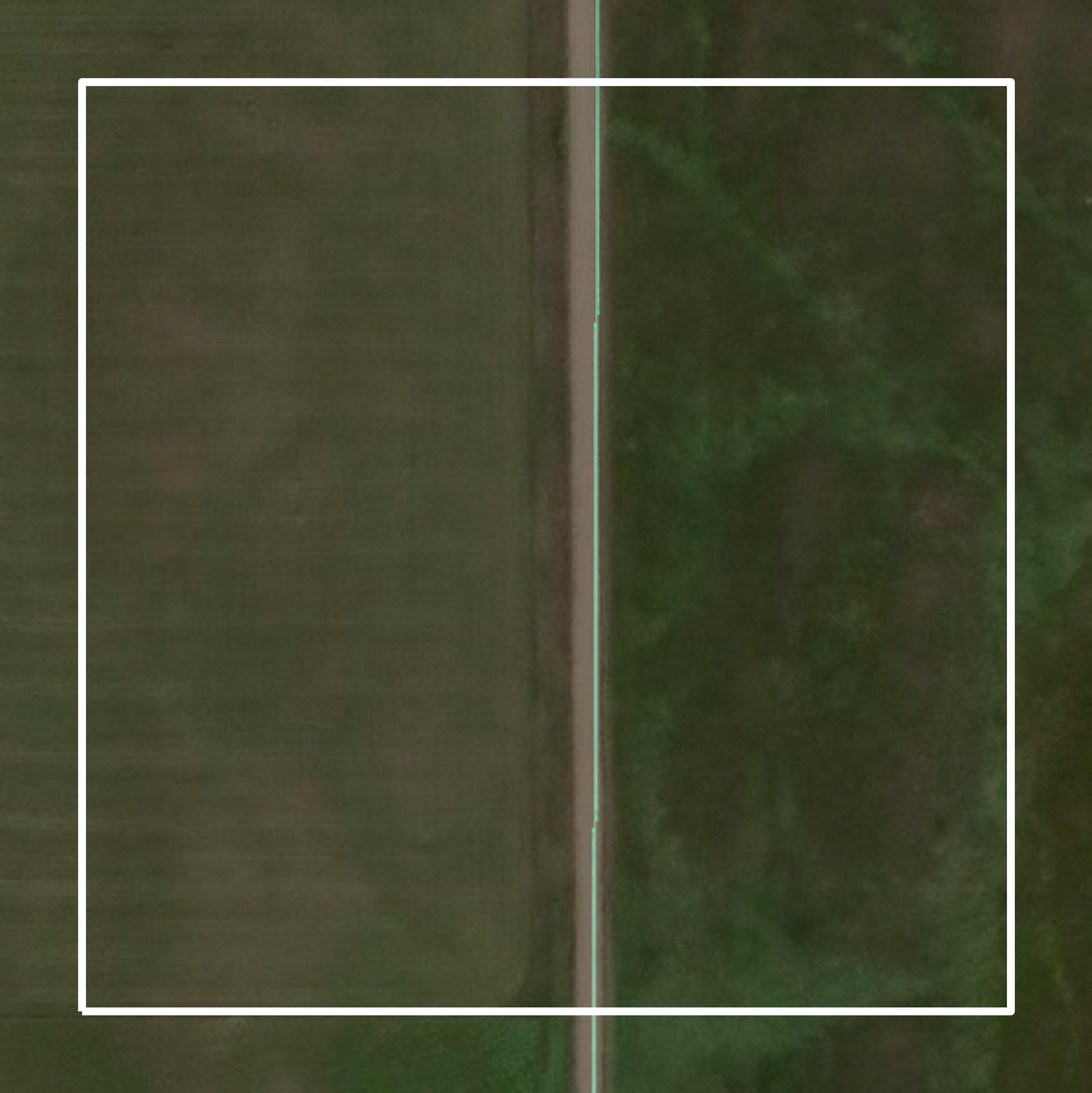 This image shows parcel and building data in Roberts County created using GIS data in Equator.