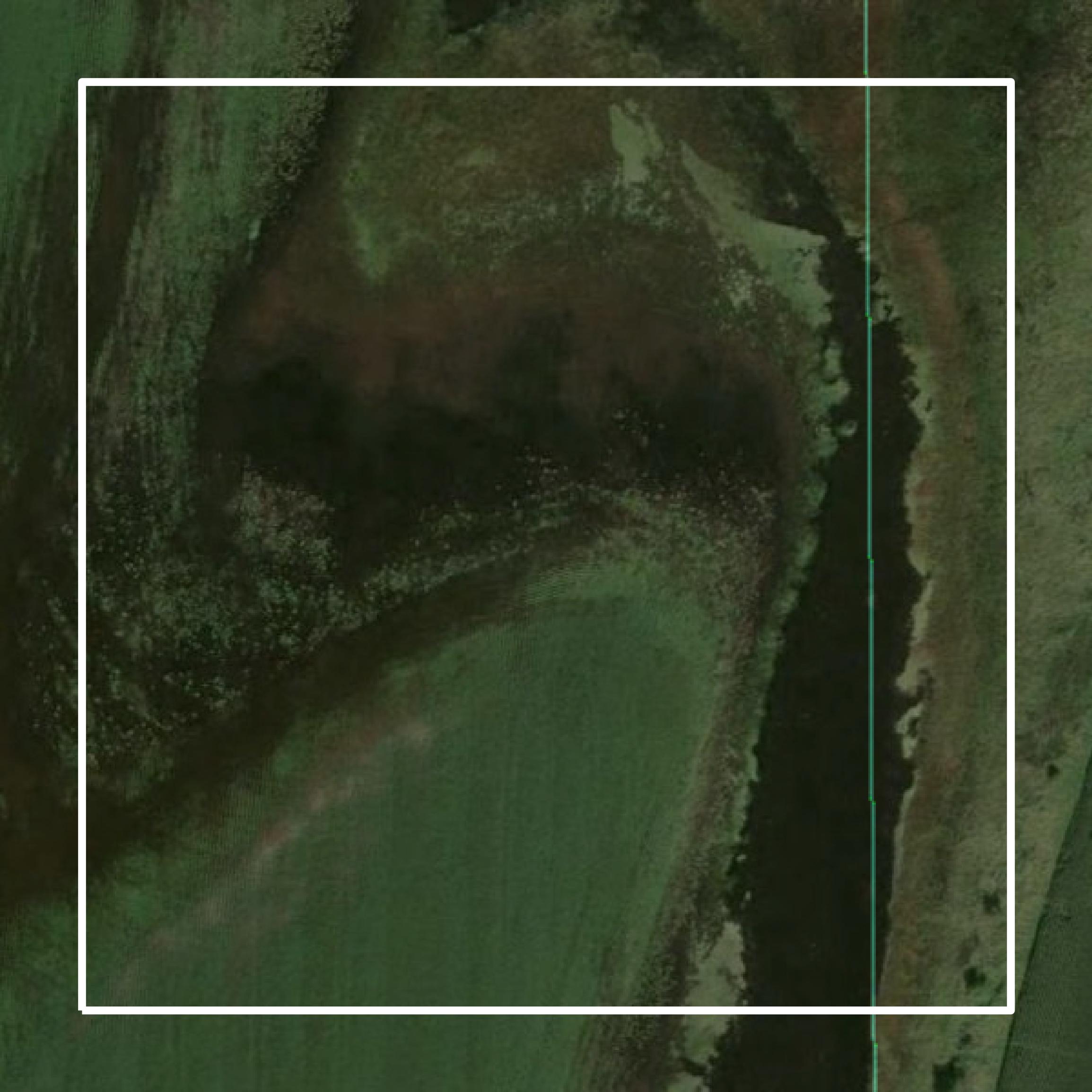 This image shows parcel and building data in Spink County created using GIS data in Equator.