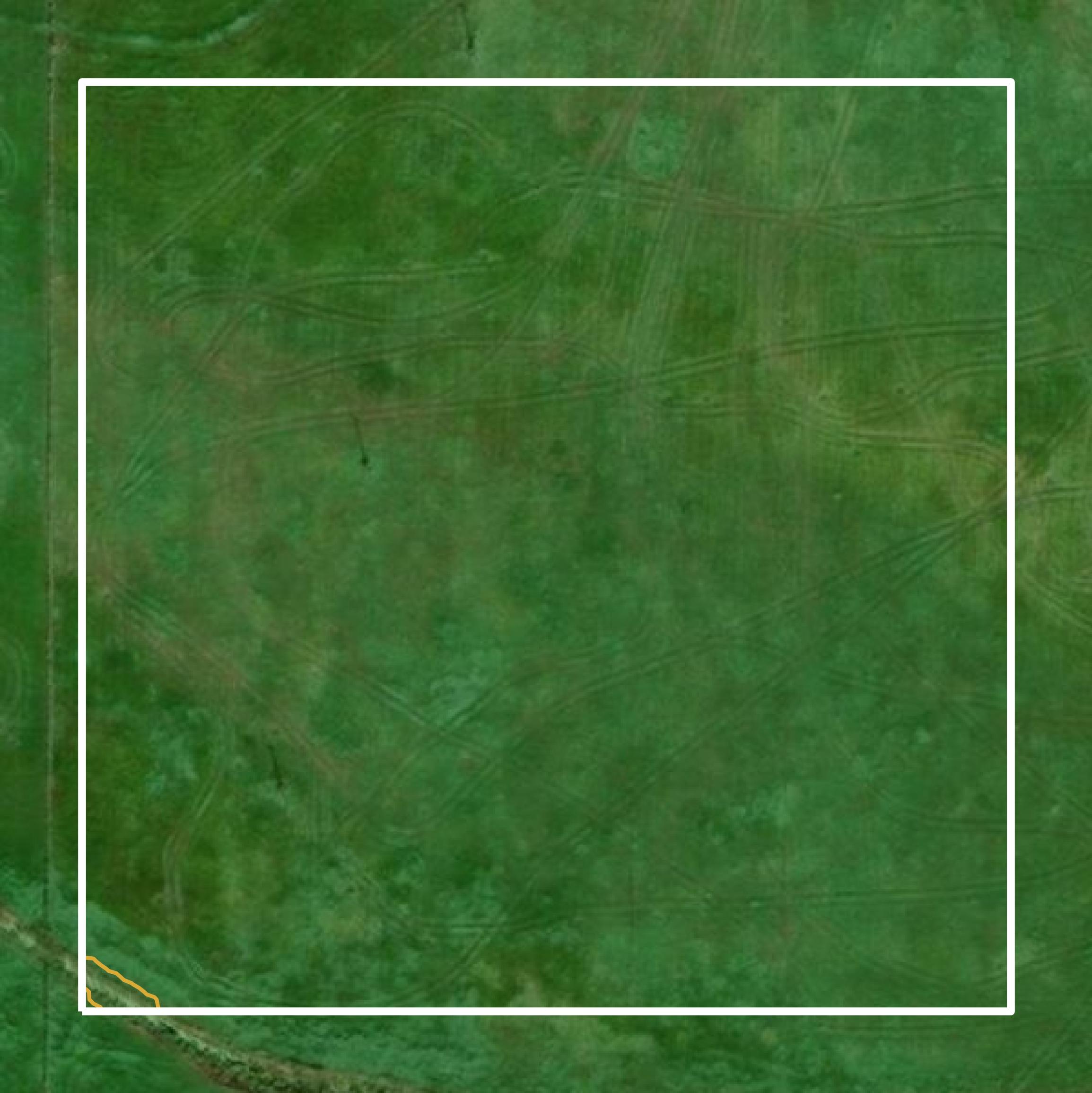 This image shows a contour map in Todd County created using GIS data in Equator.