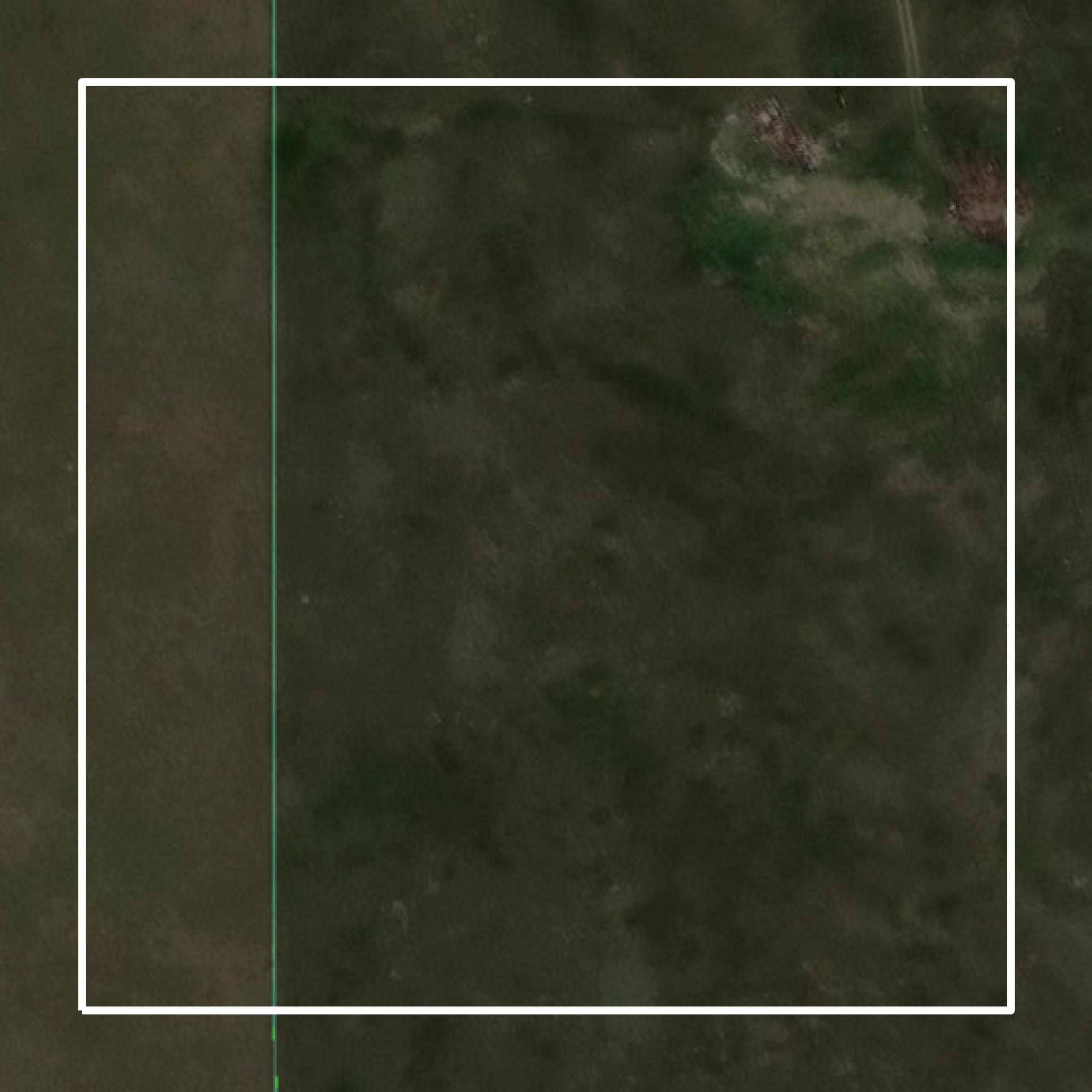 This image shows parcel and building data in Tripp County created using GIS data in Equator.