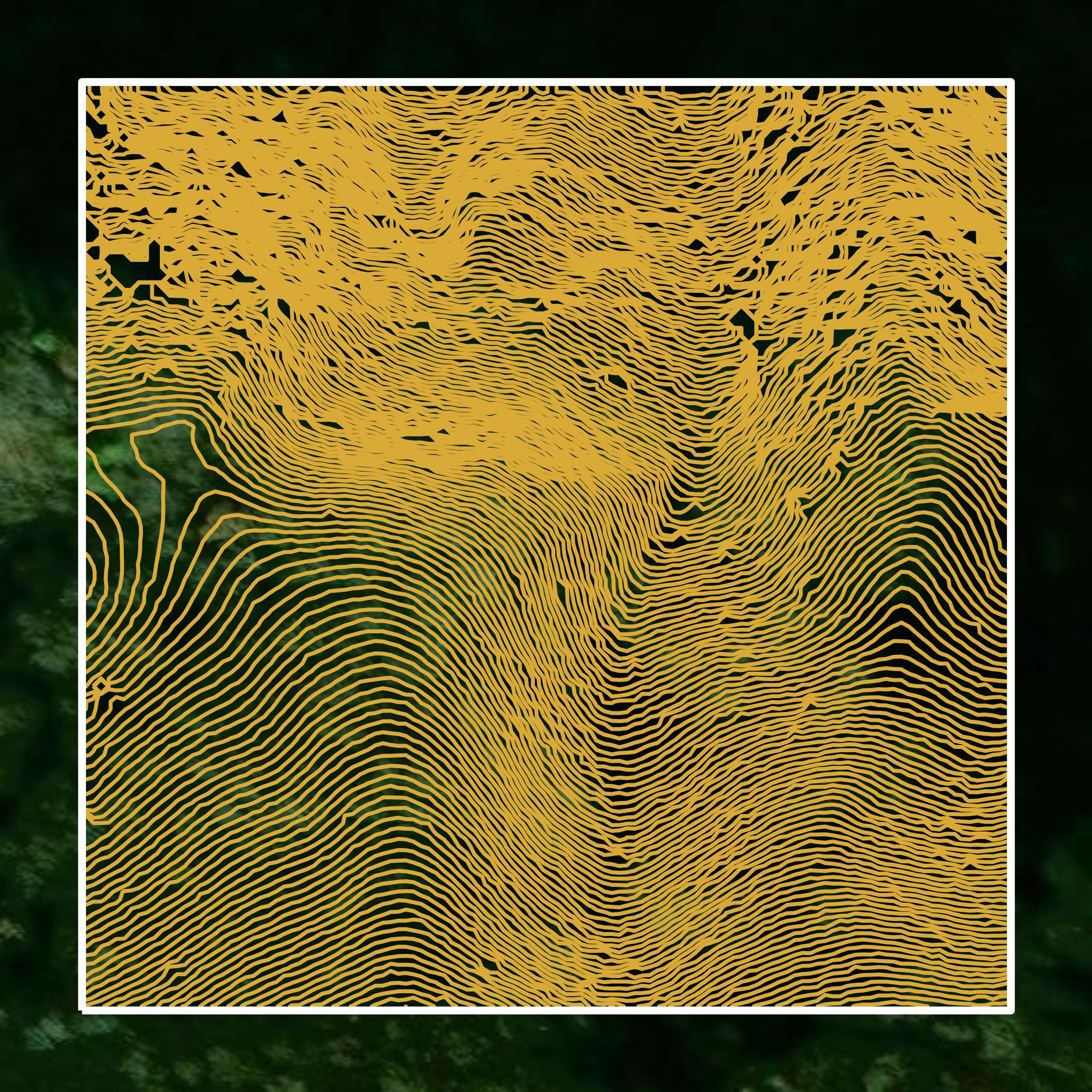 This image shows a contour map in Blount County created using GIS data in Equator.