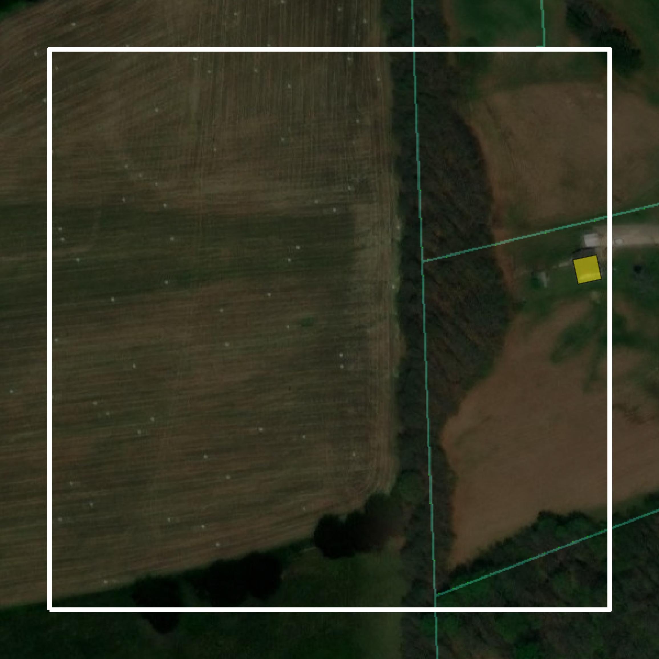 This image shows parcel and building data in Chester County created using GIS data in Equator.