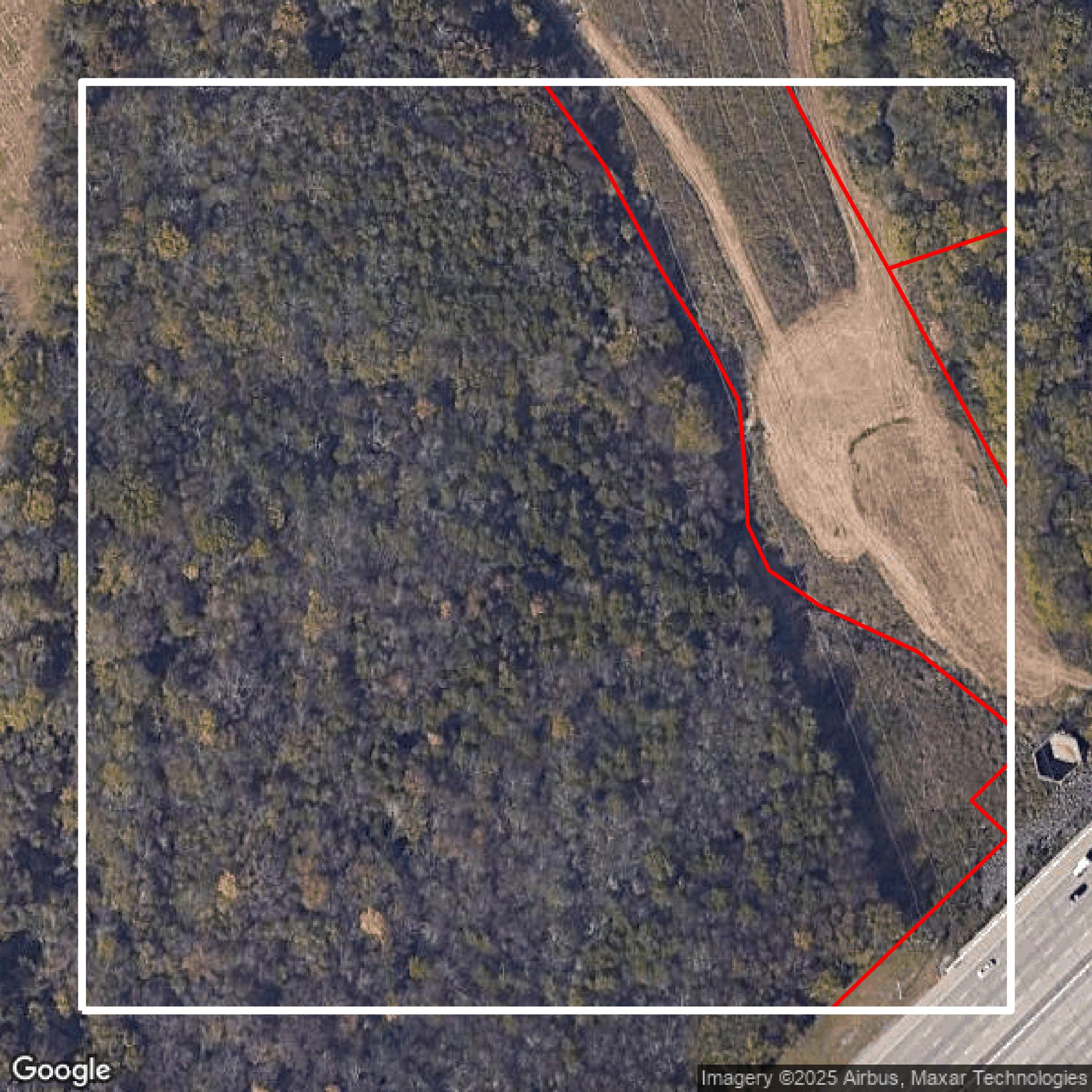 This image shows parcel data in Davidson County created using GIS data in Equator.