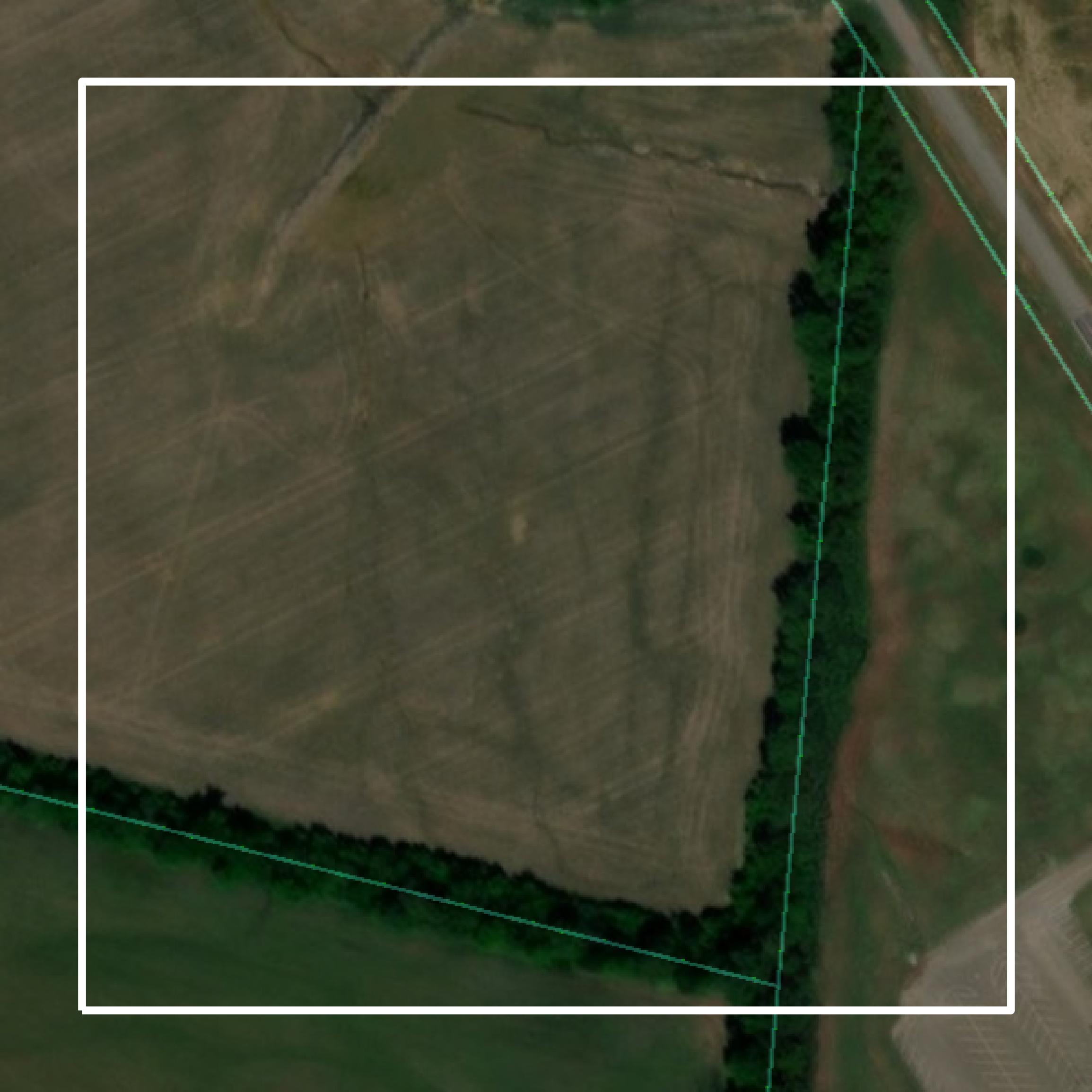 This image shows parcel and building data in Decatur County created using GIS data in Equator.