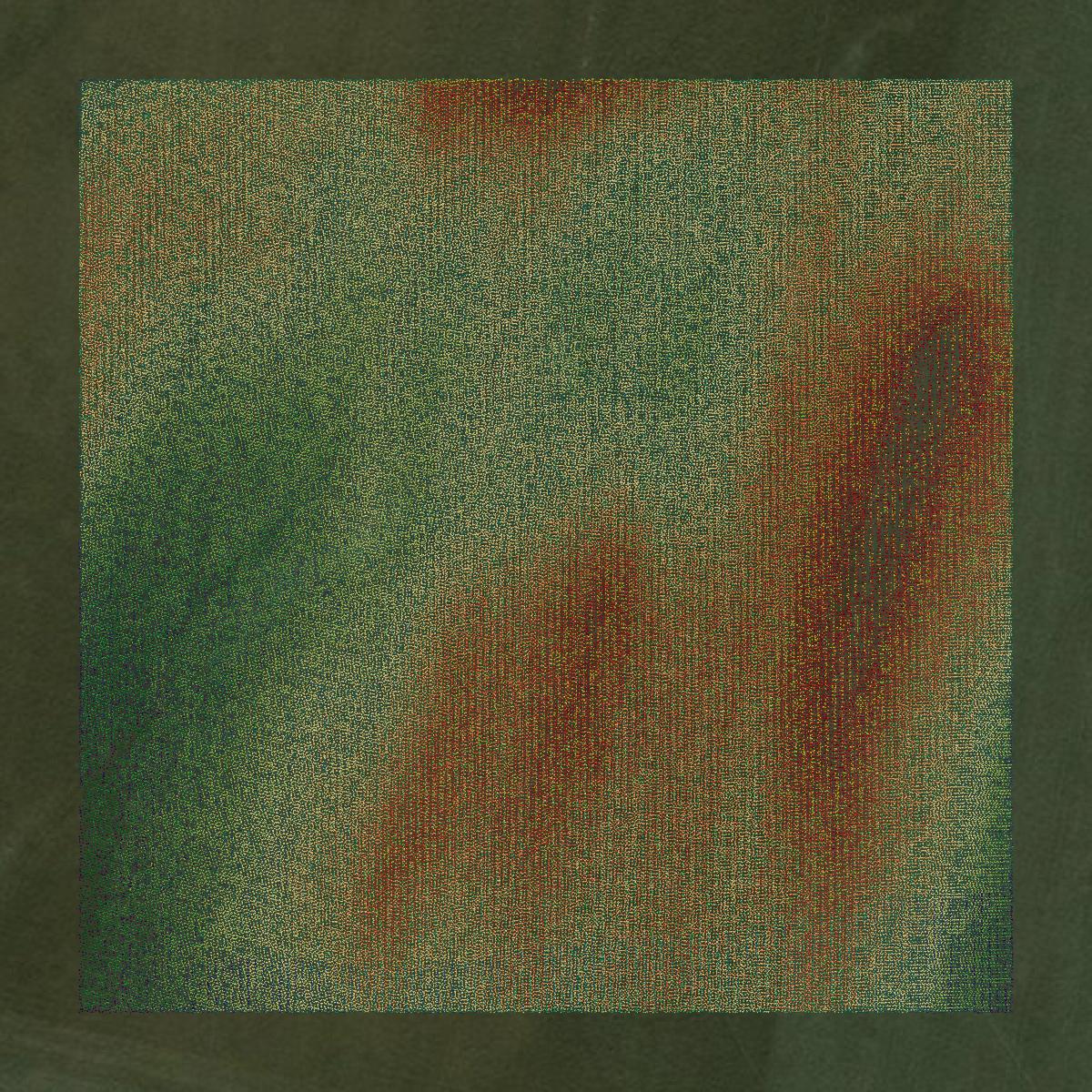 This image shows a LiDAR point cloud in Dyer County created using GIS data in Equator.