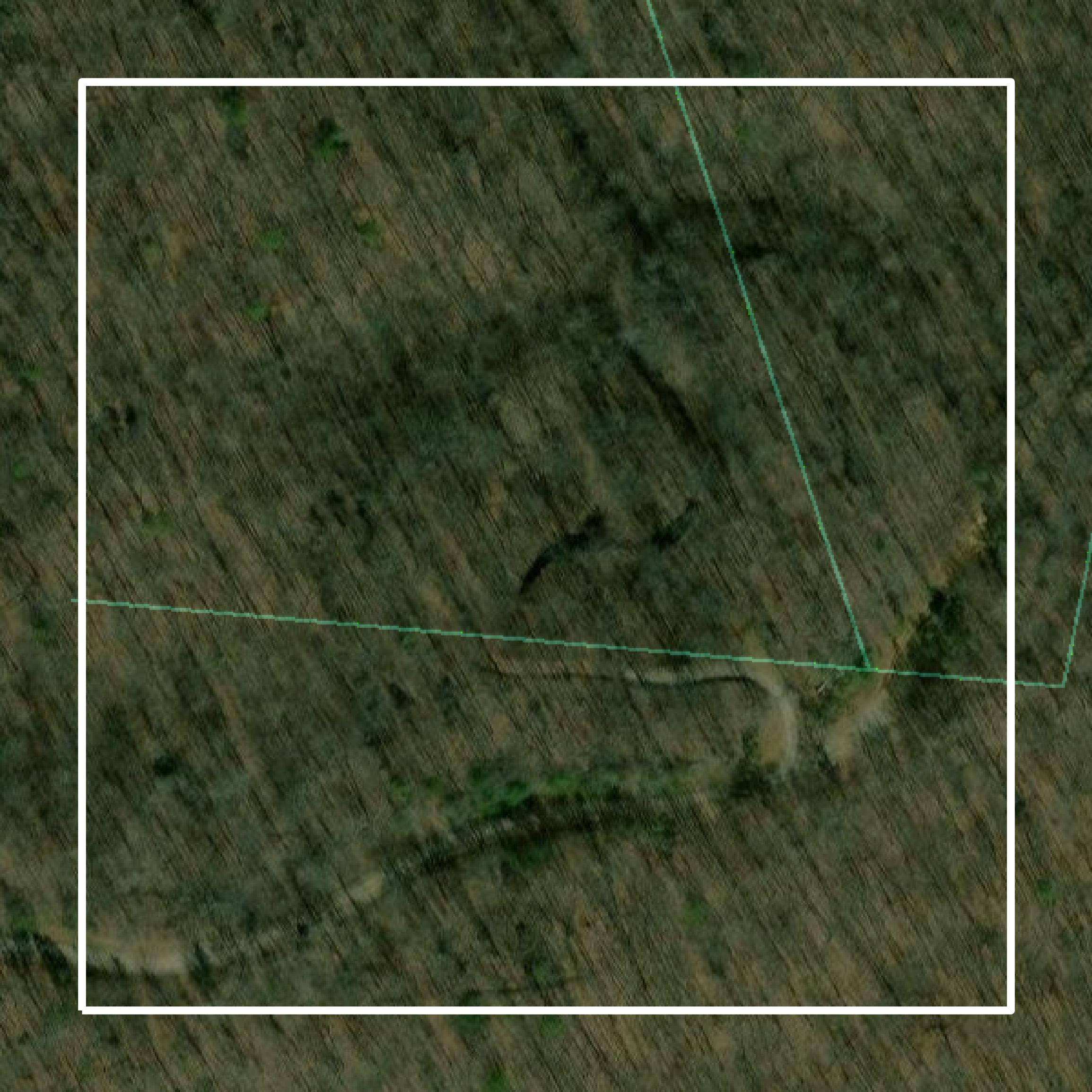 This image shows parcel and building data in Fentress County created using GIS data in Equator.